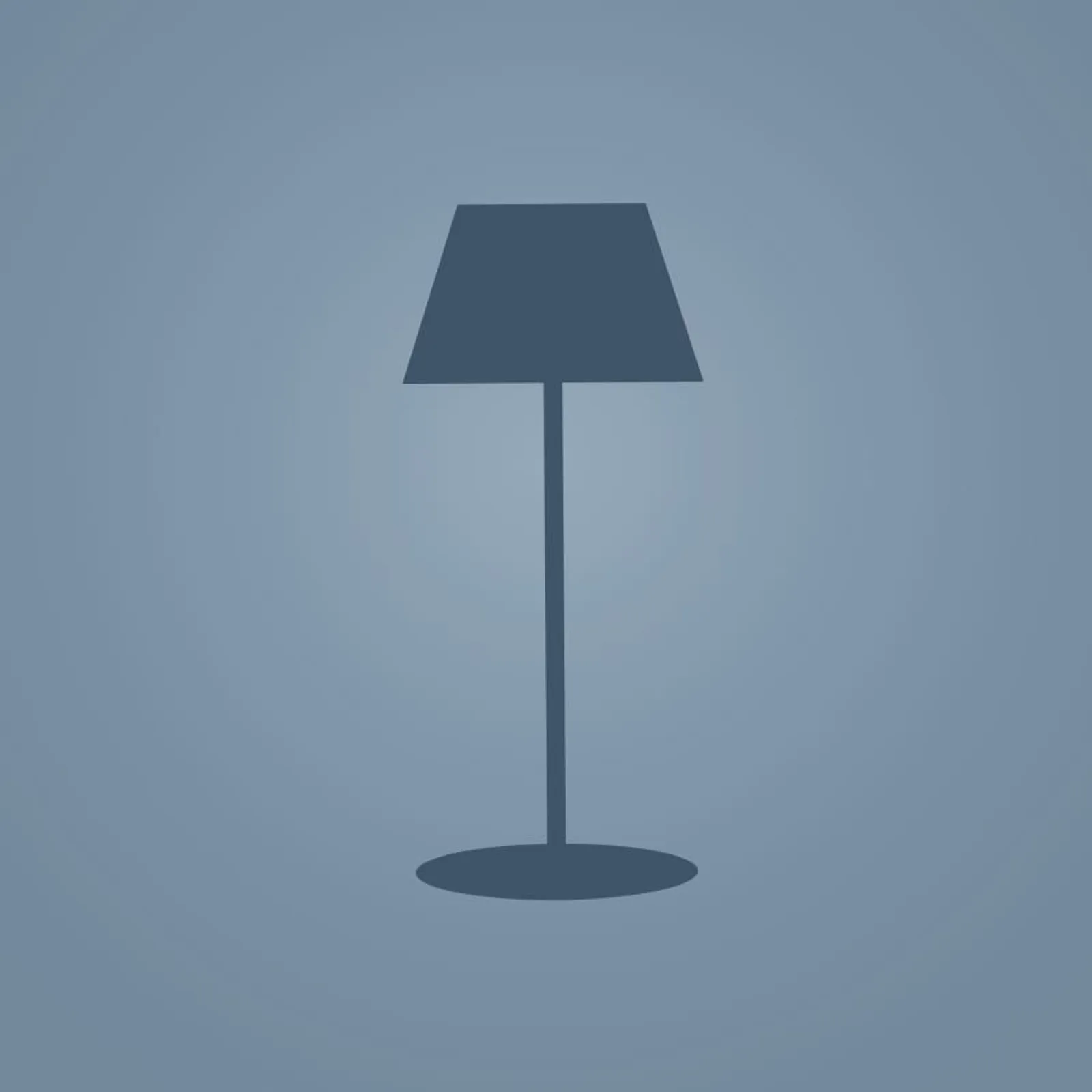 Golvlampa Hampa Stål