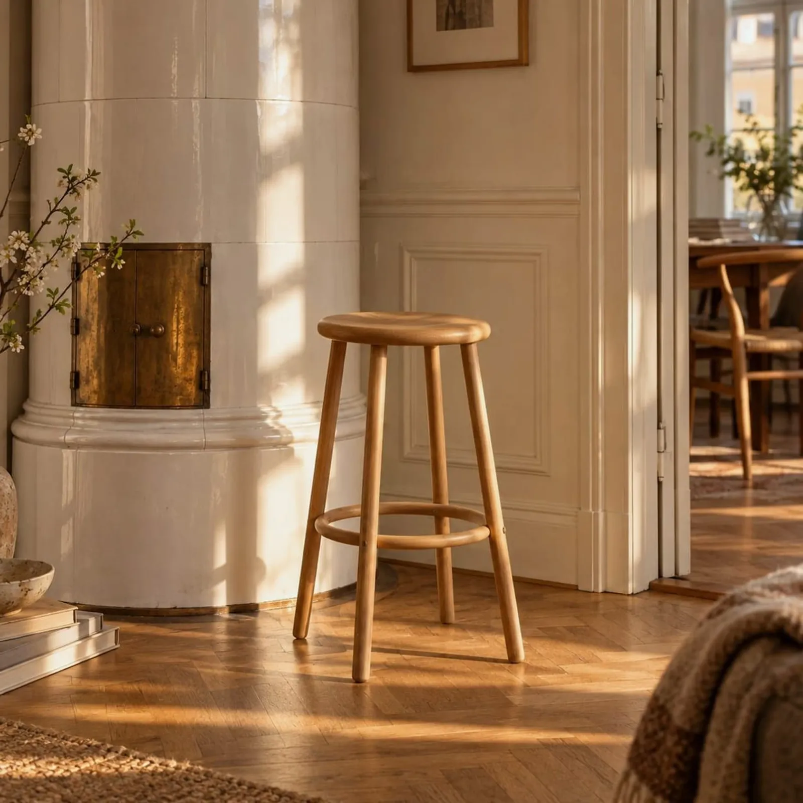 Tabouret Vete naturel III - miniature 2
