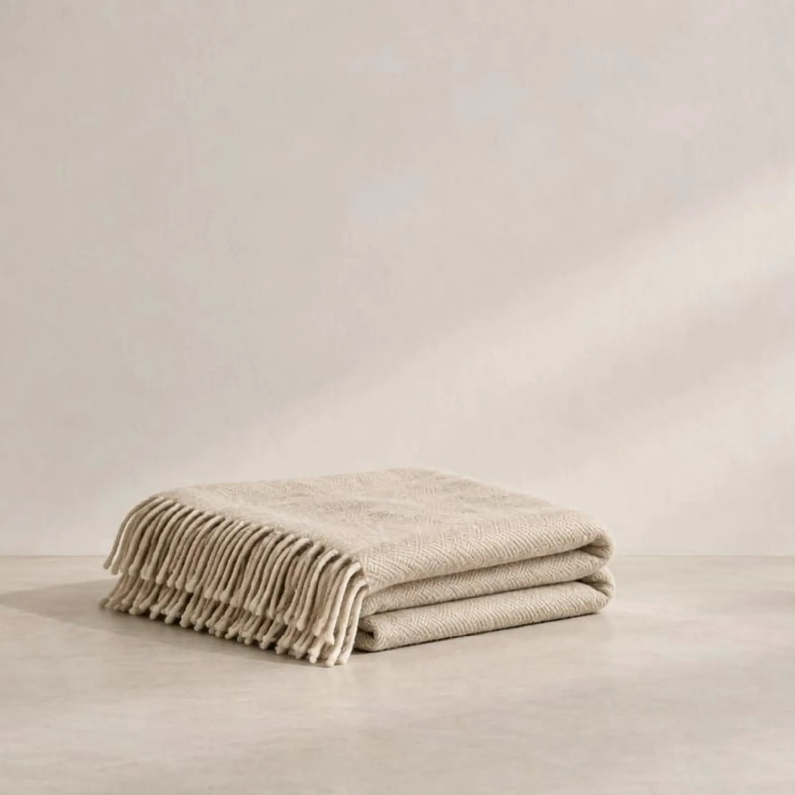 Plaid Bryggan en laine