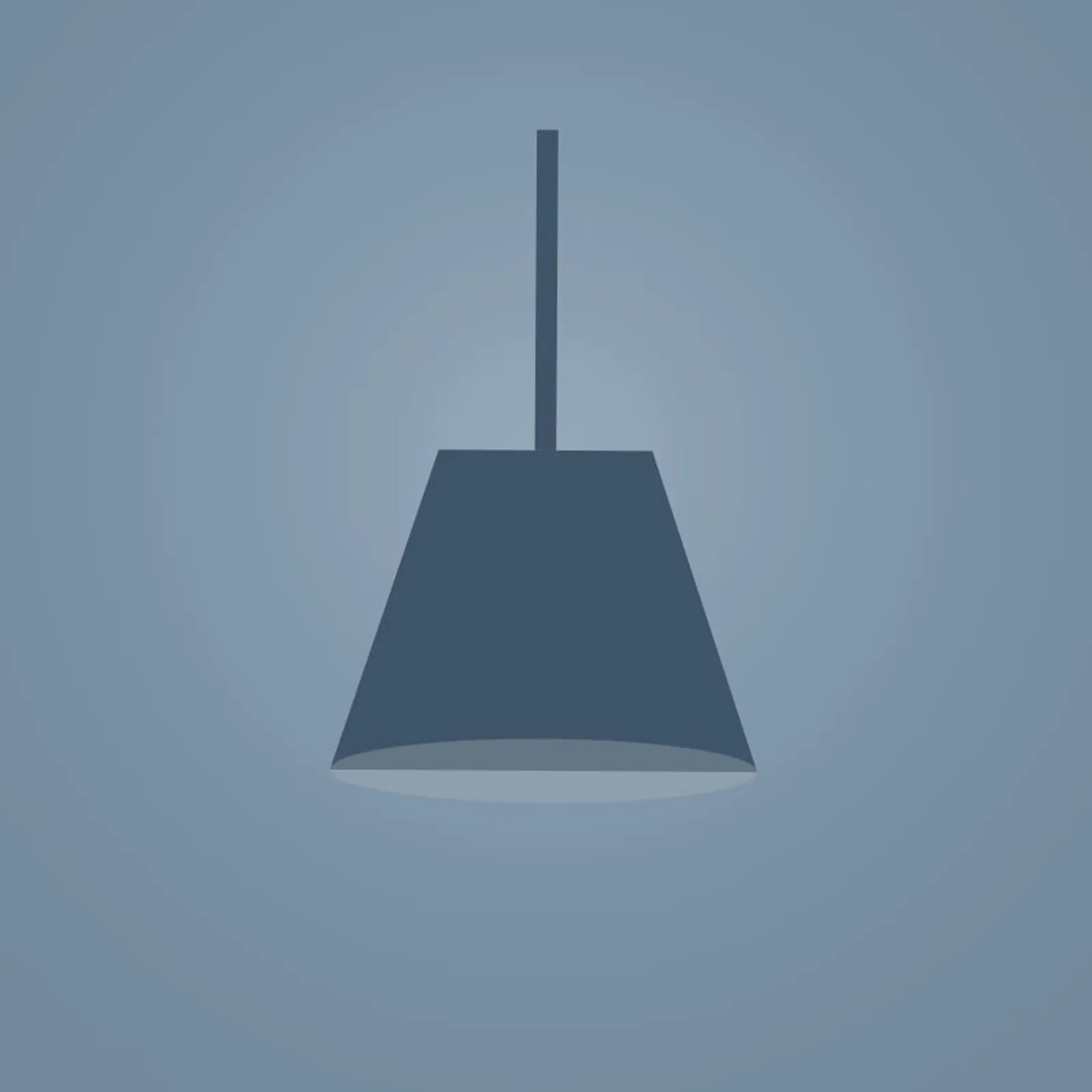 Taklampa En Havsblå