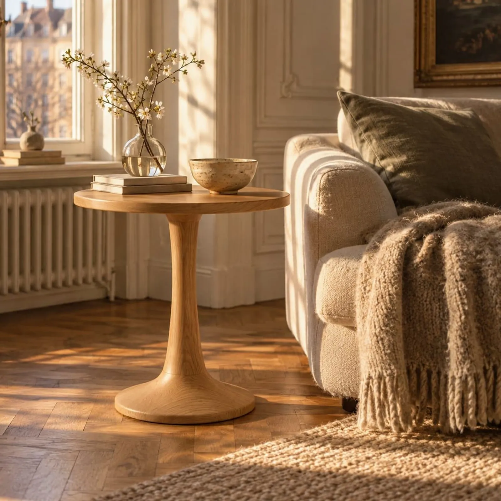 Table d’appoint Enen en marbre - miniature 2