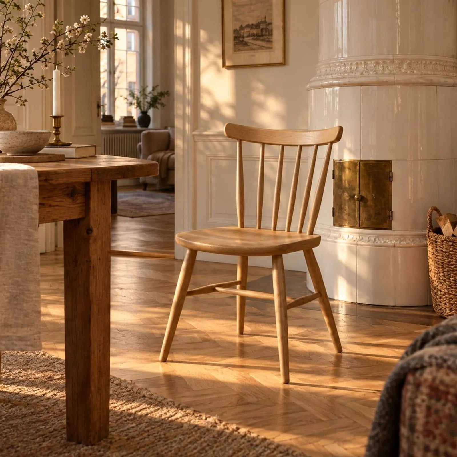 Chaise Havre charbon IV - miniature 3