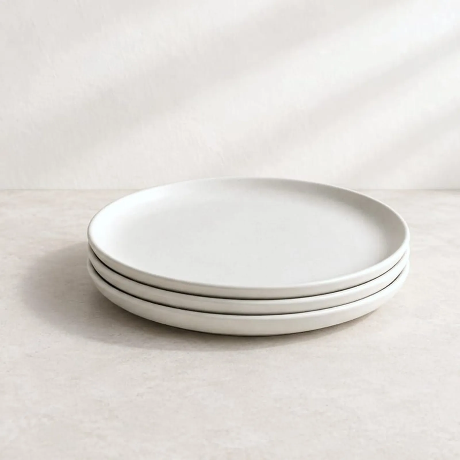 Assiette Grund blanc craie IV - miniature 1