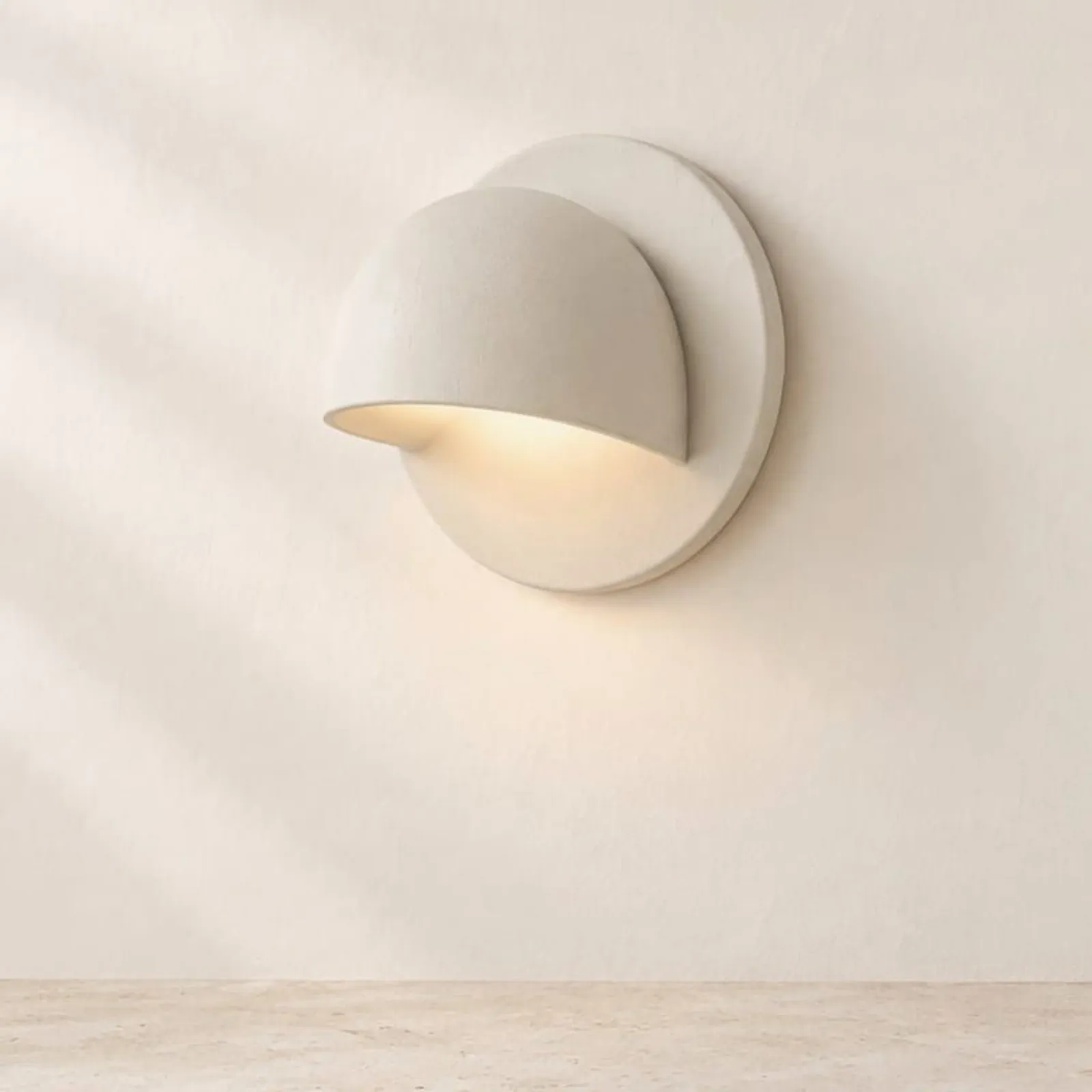 Vägglampa Ljungen Kritvit II - miniatyr 1