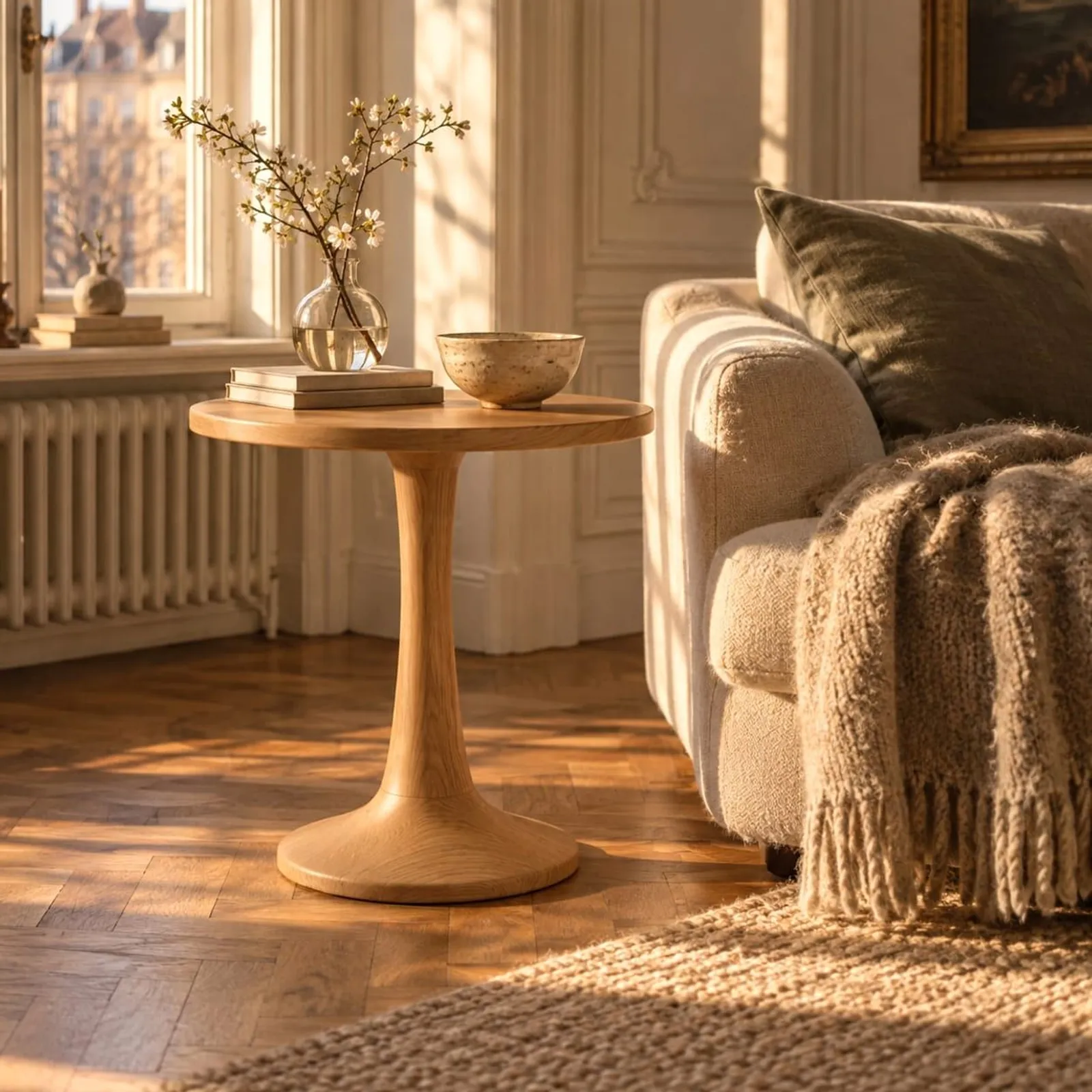 Table d’appoint Hamn en acier - miniature 2