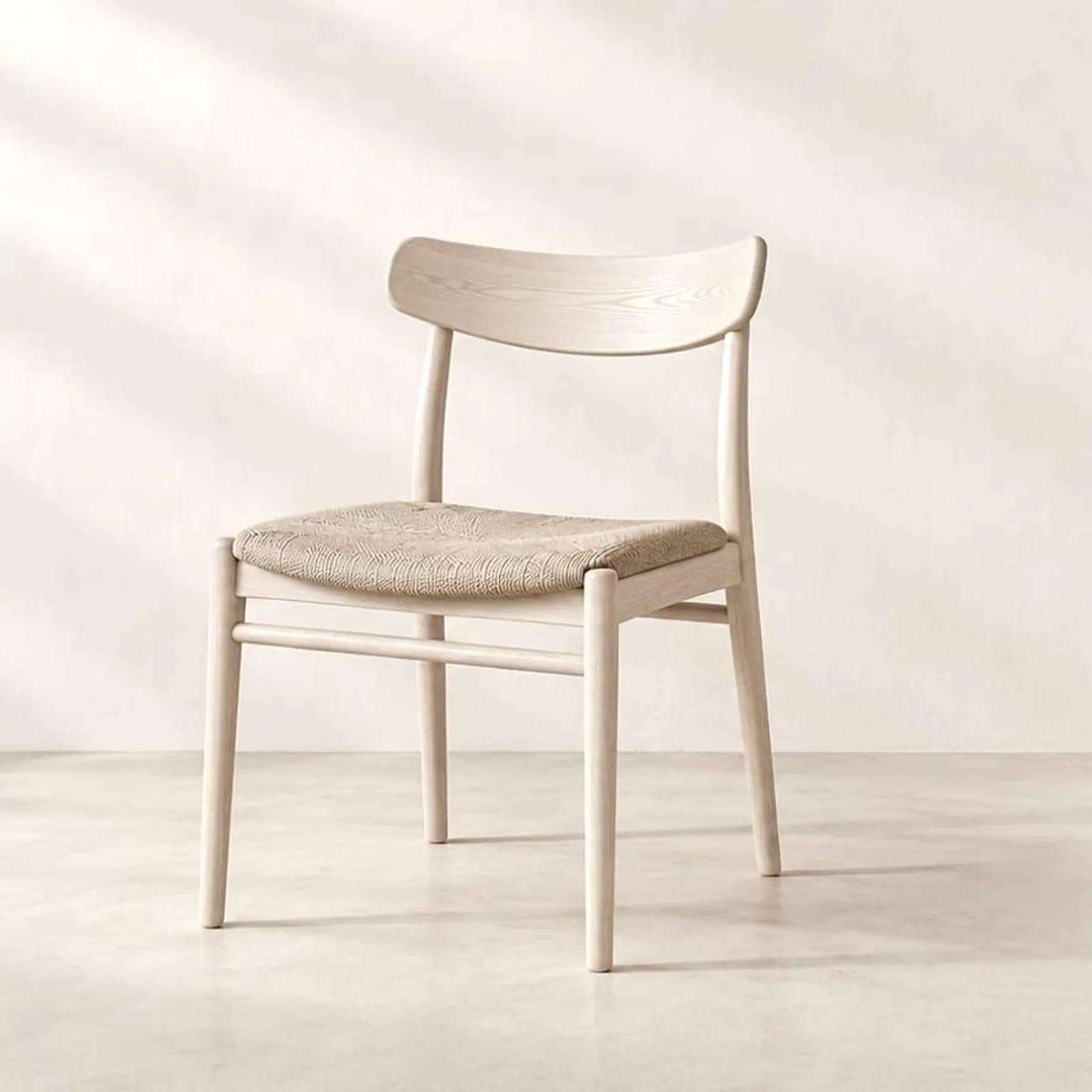 Chaise Kulle blanc craie - miniature 1