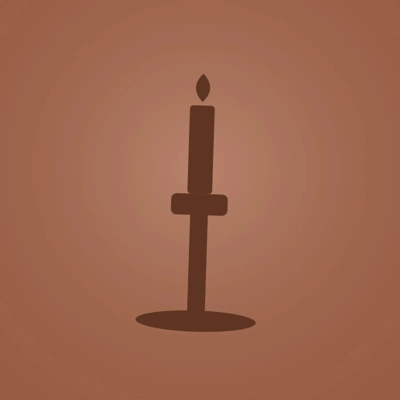 Ljusstake Ljungen Stengods