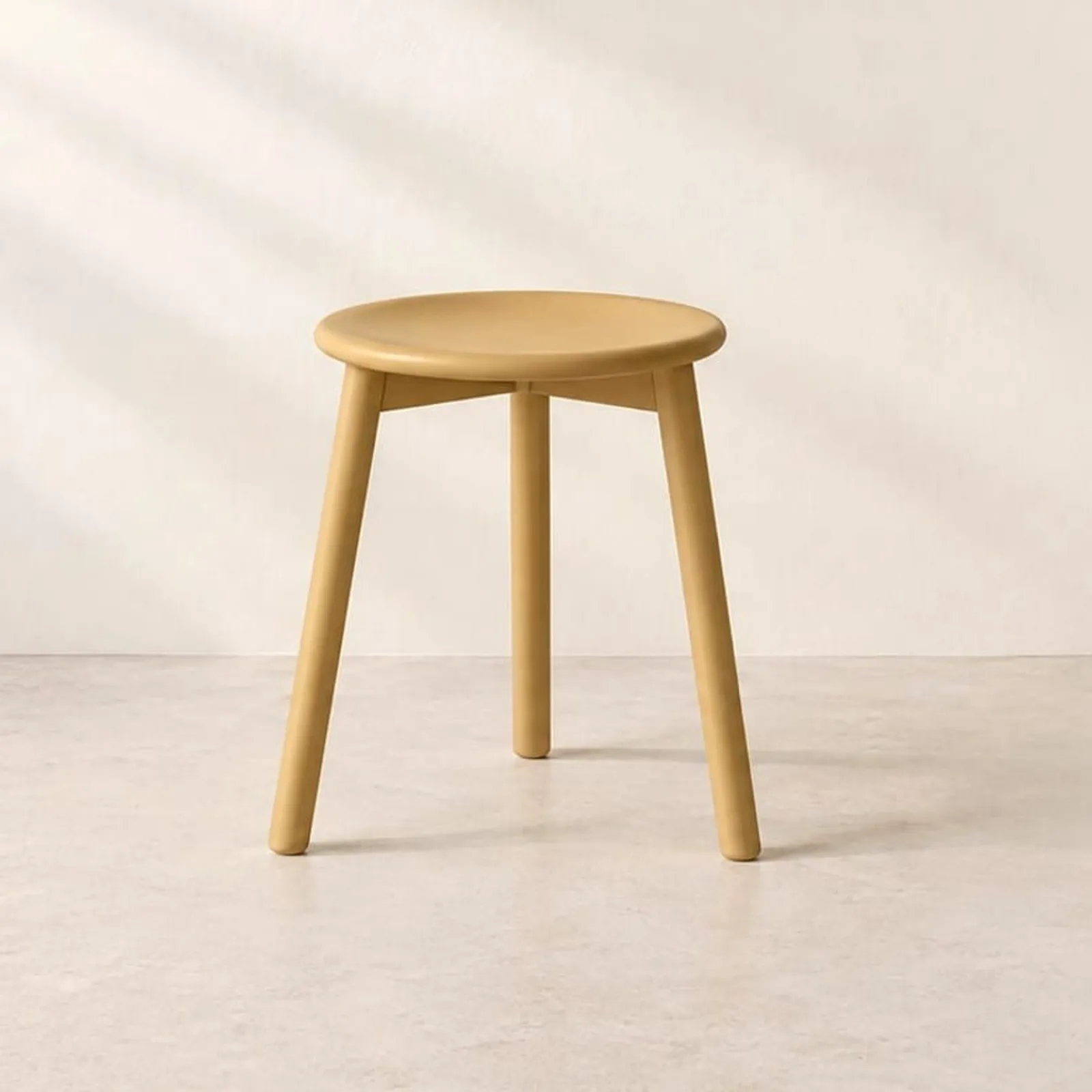 Tabouret Öland en bouleau - miniature 1