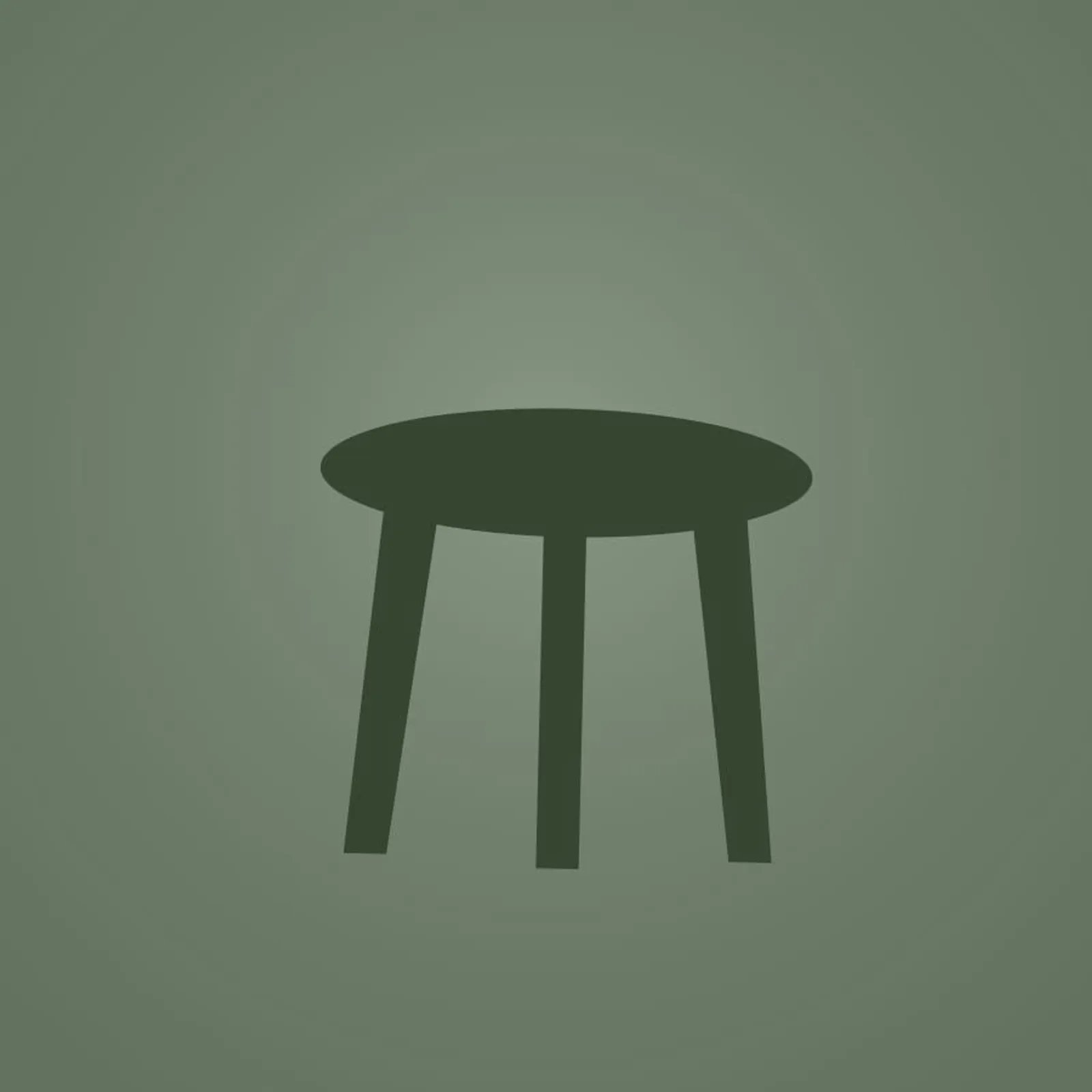 Sidobord Strand Stål