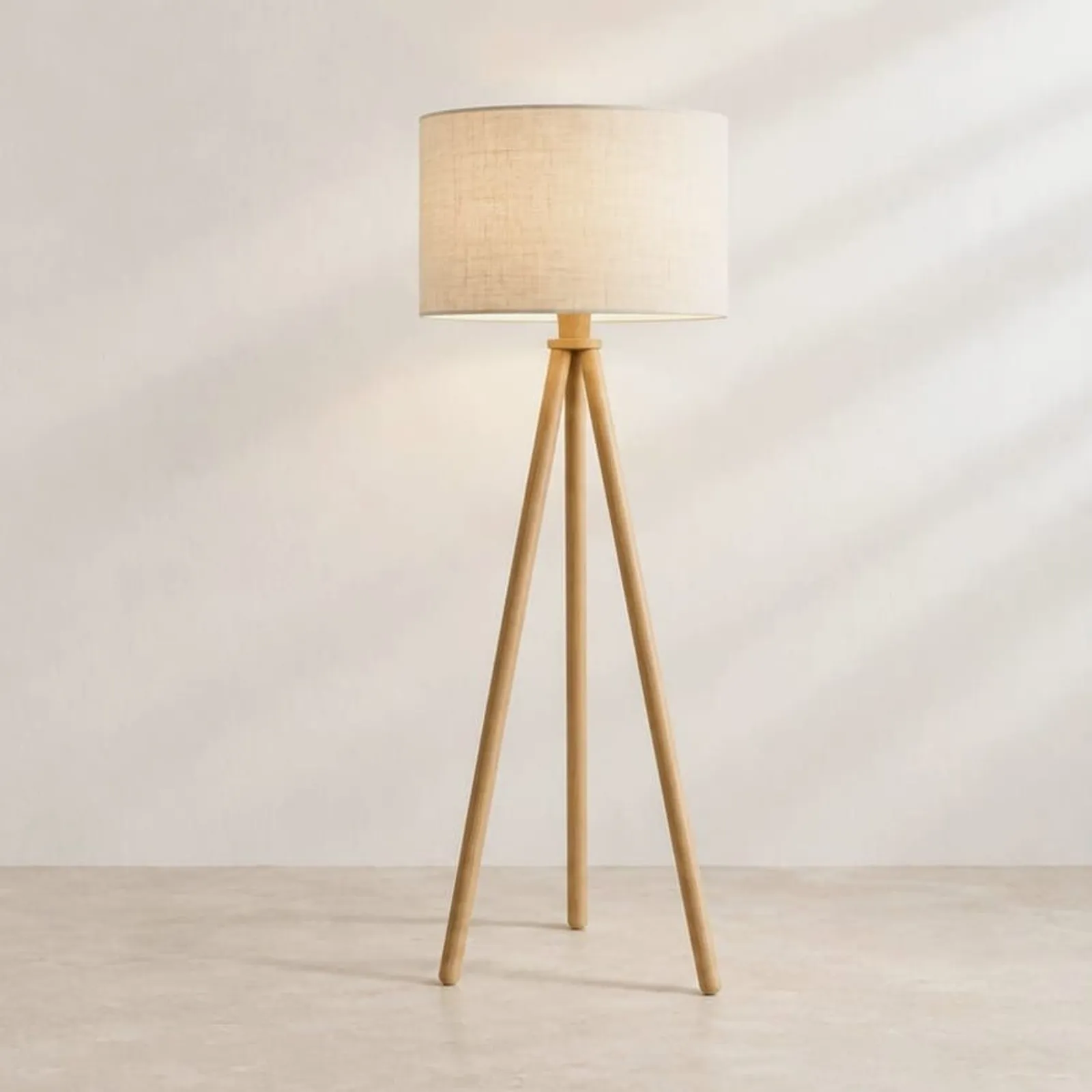 Golvlampa Hägg Natur VI - miniatyr 1