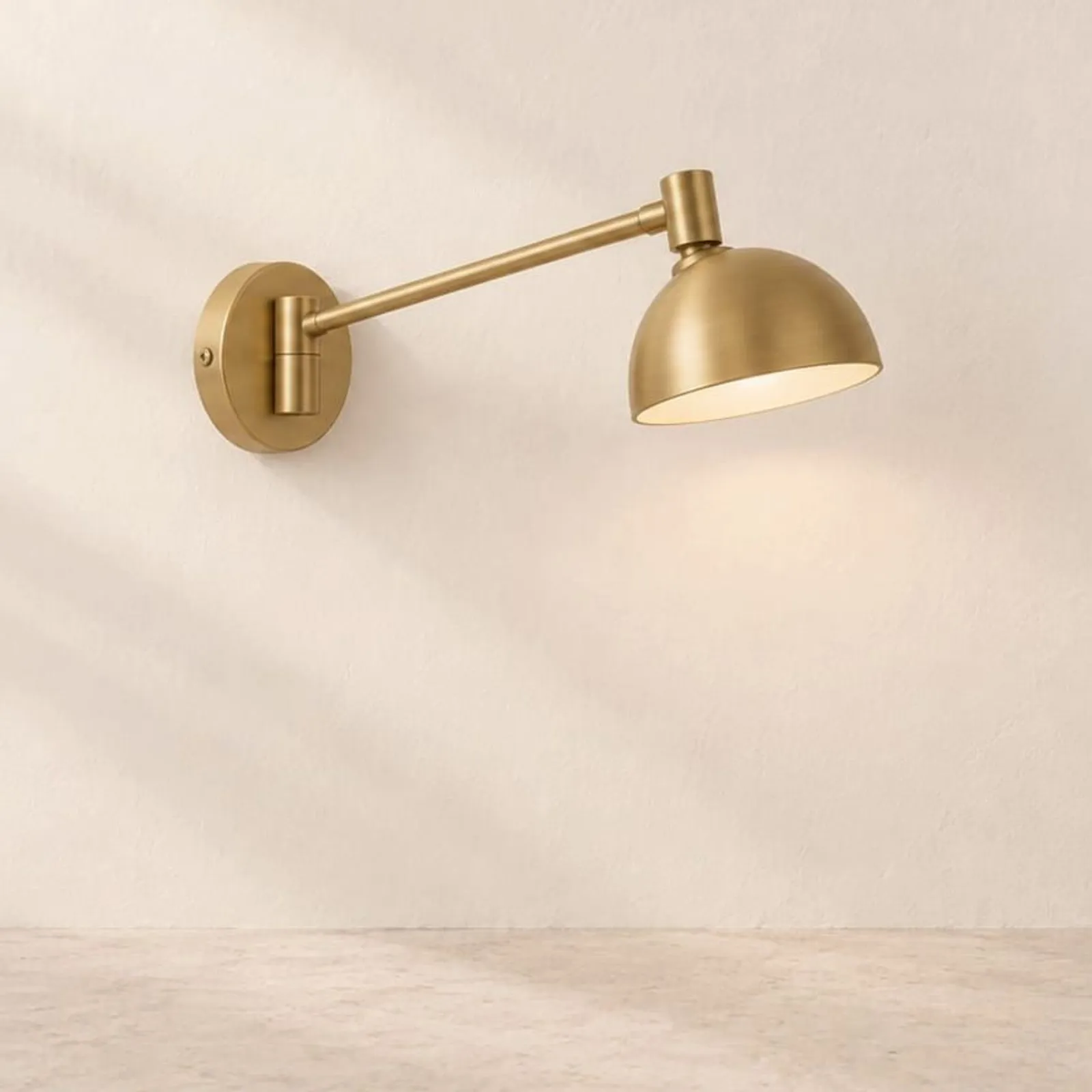 Vägglampa Vete Ockra III - miniatyr 1