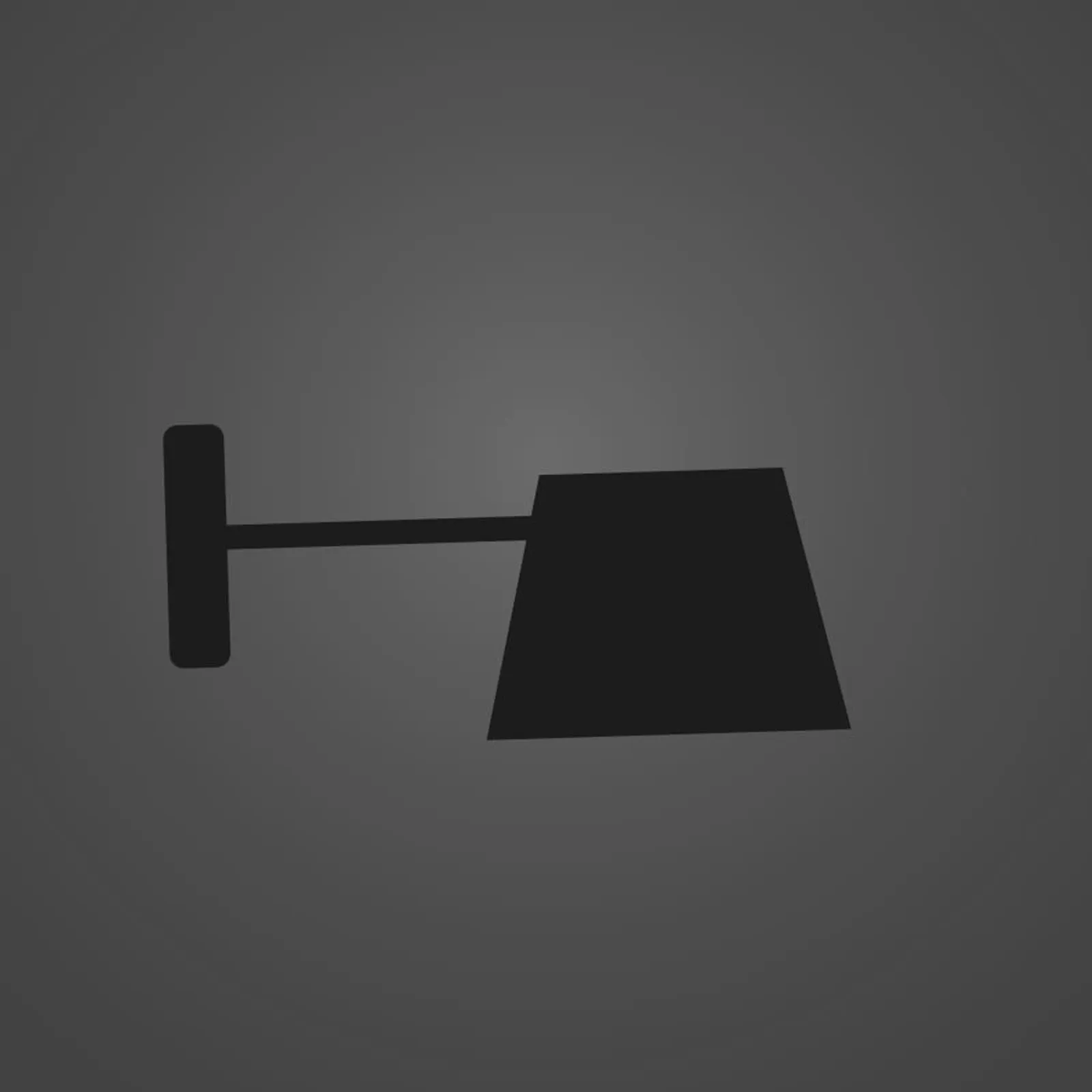 Vägglampa Fläder Kol