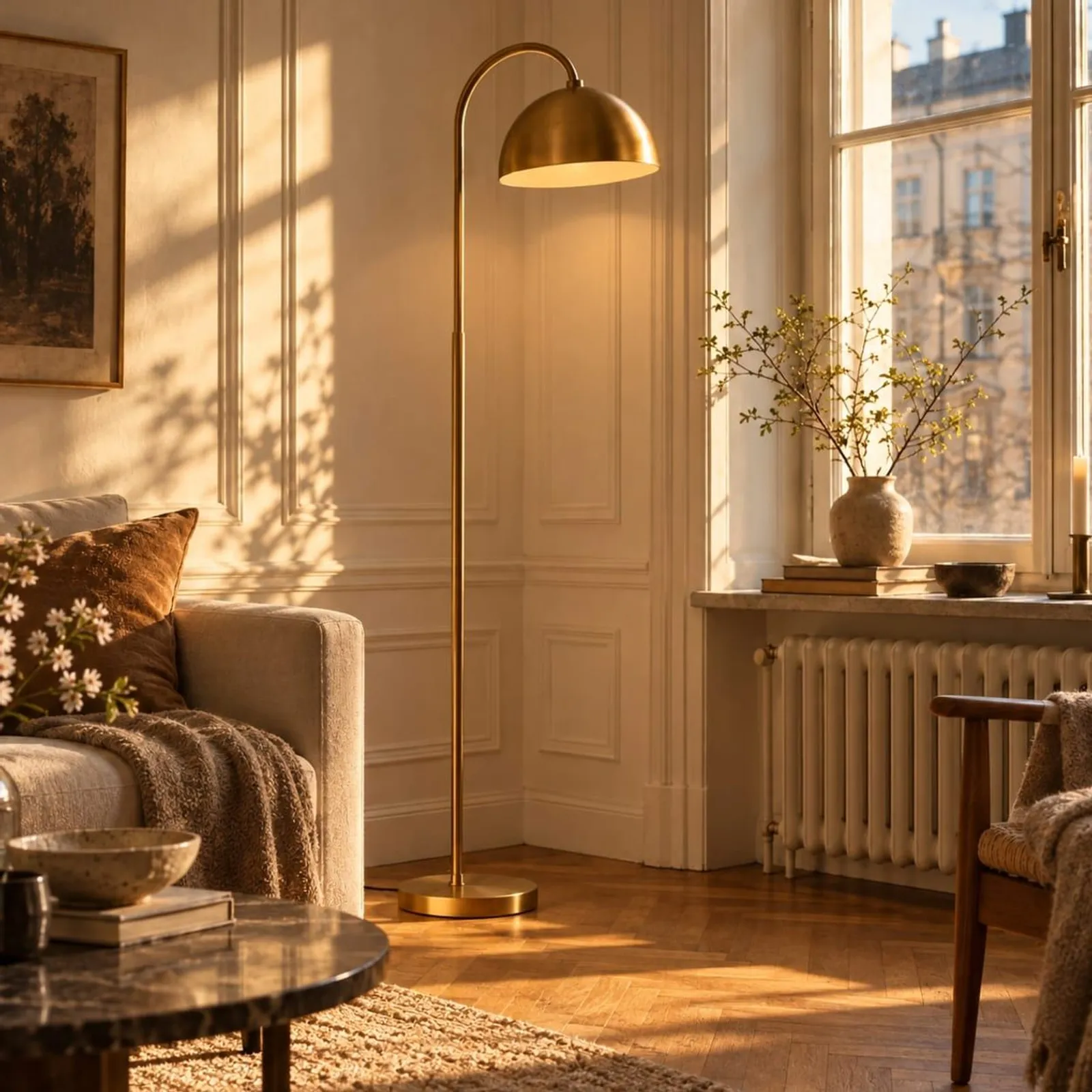 Lampadaire Lind charbon III - miniature 2