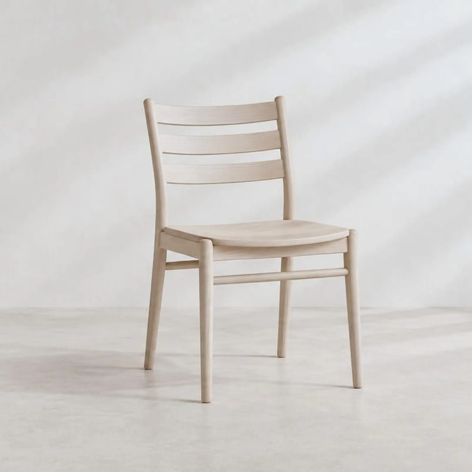 Chaise Hampa blanc craie II