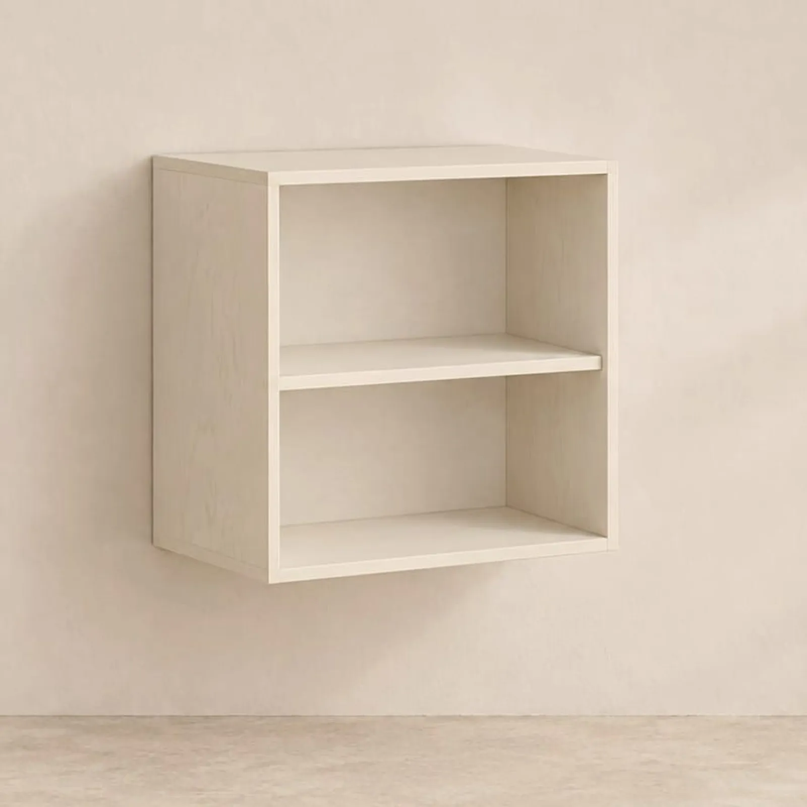 Vägghylla Tall Kritvit - miniatyr 2