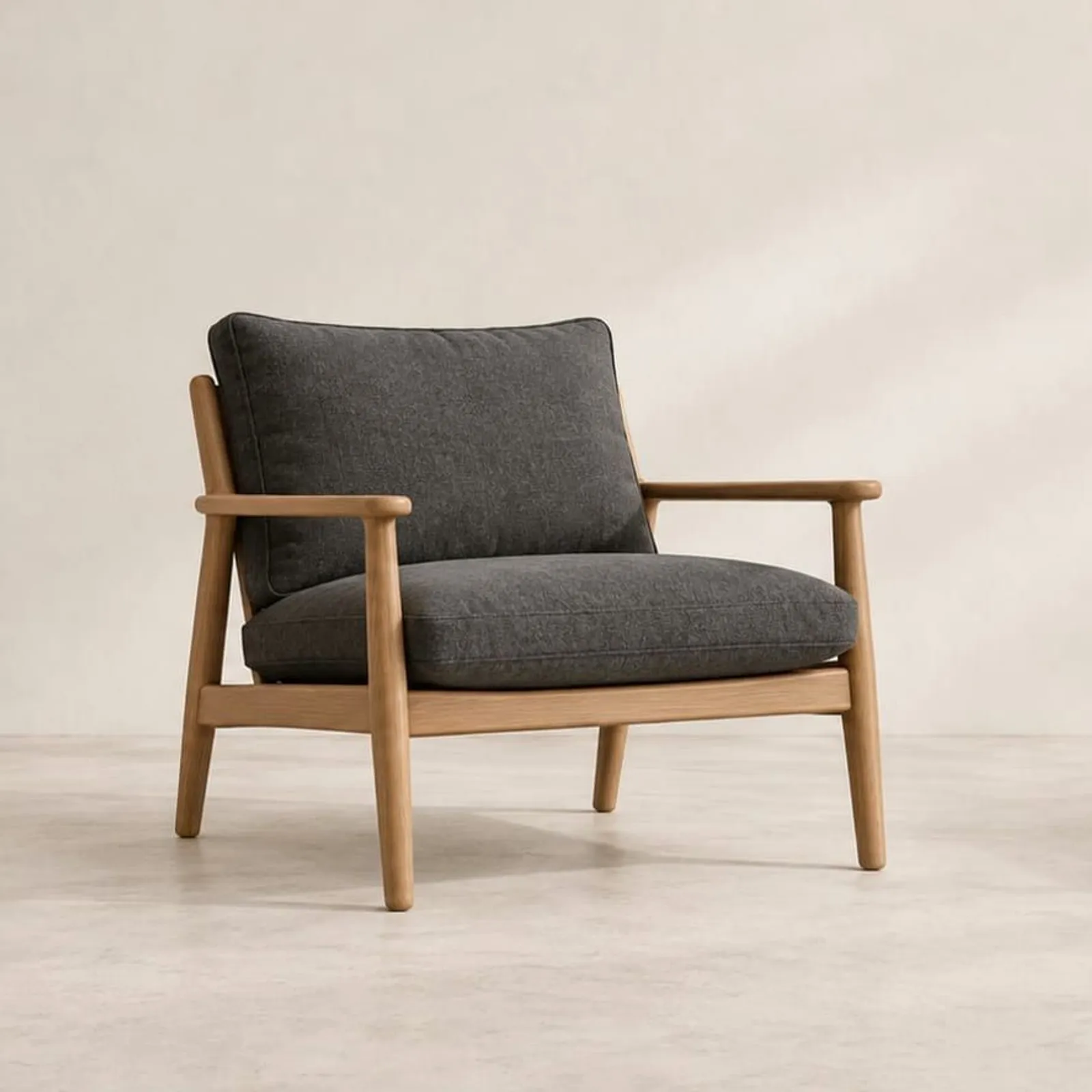Fauteuil Linet charbon II