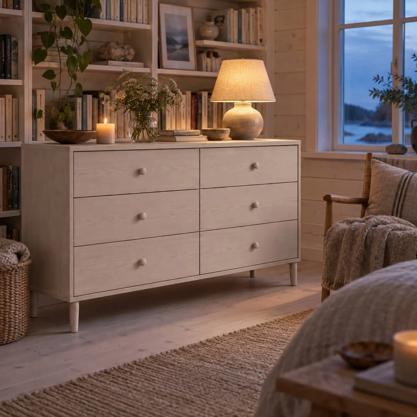 Commode Timjan en bouleau - miniature 3