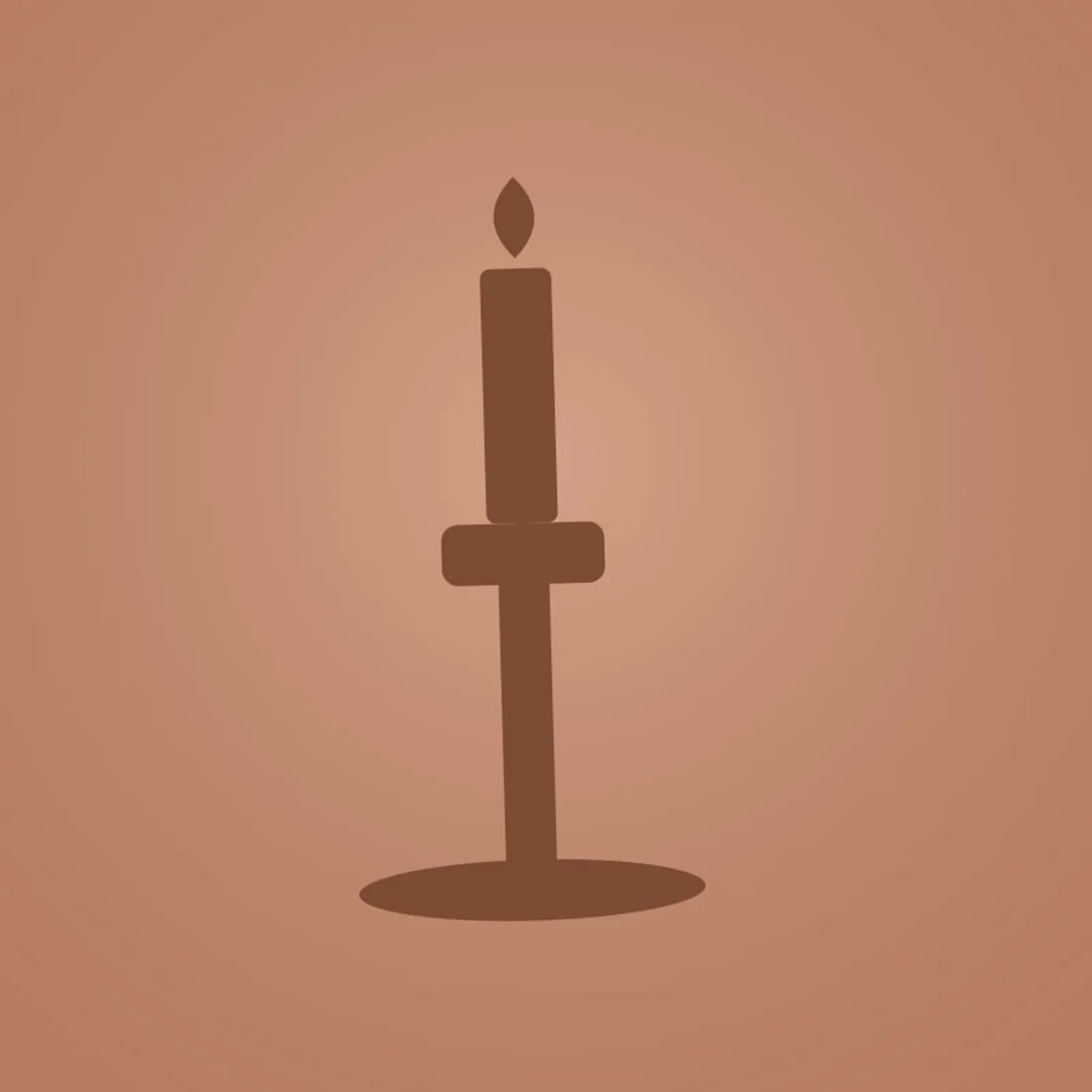 Ljusstake En Stengods