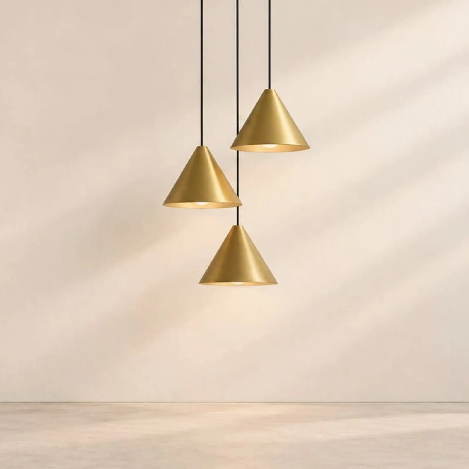 Suspension Hampa en laiton - miniature 1