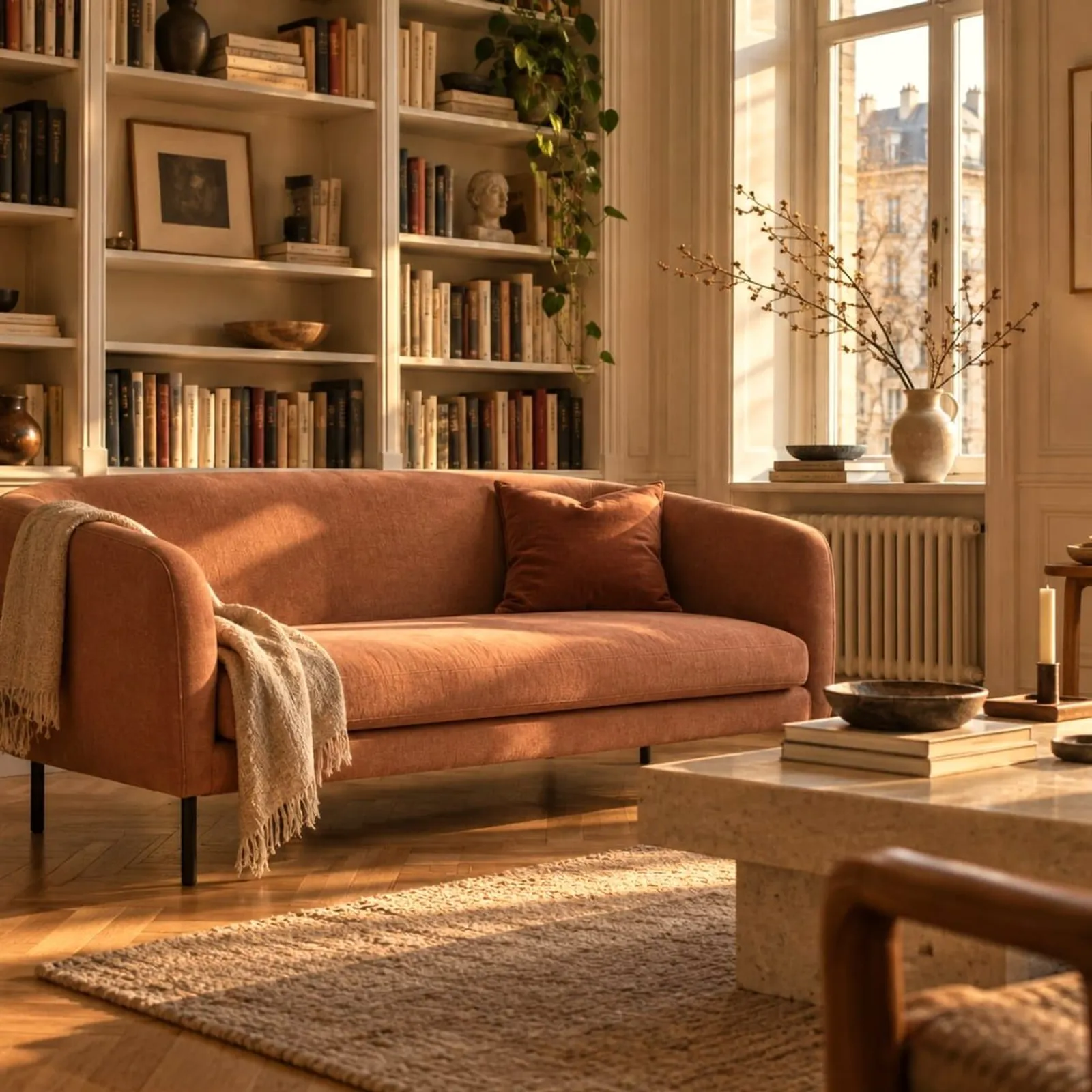 Soffa Bryggan Terrakotta II - miniatyr 2