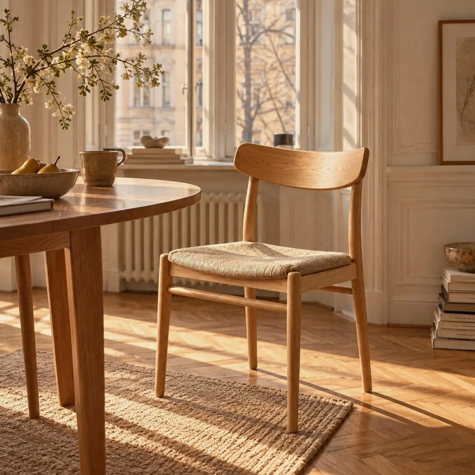 Chaise Klippa blanc craie V - miniature 2