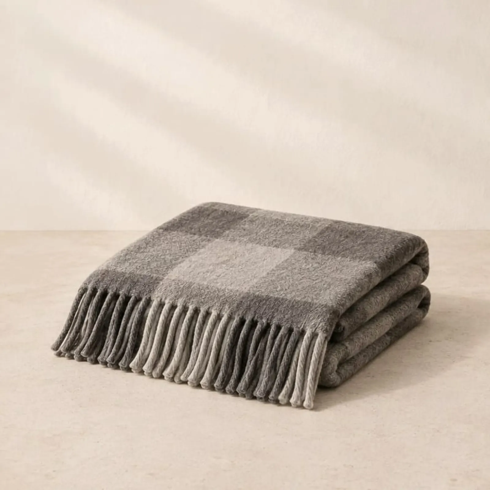Plaid Ljungen en laine