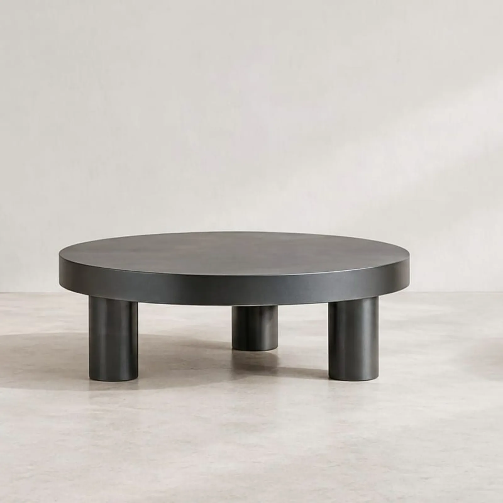 Table basse Lind en acier - miniature 1