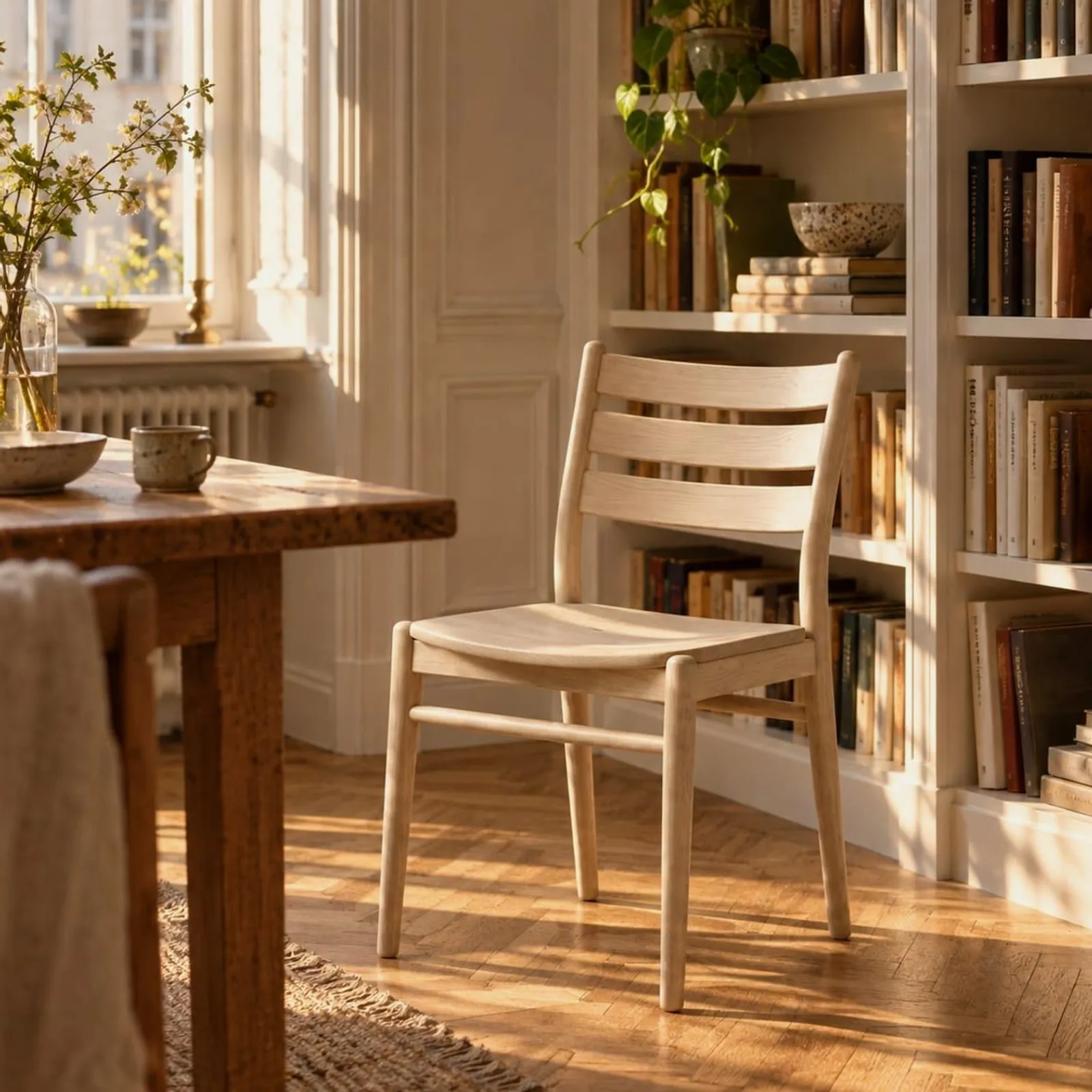 Chaise Tall blanc craie IV - miniature 2