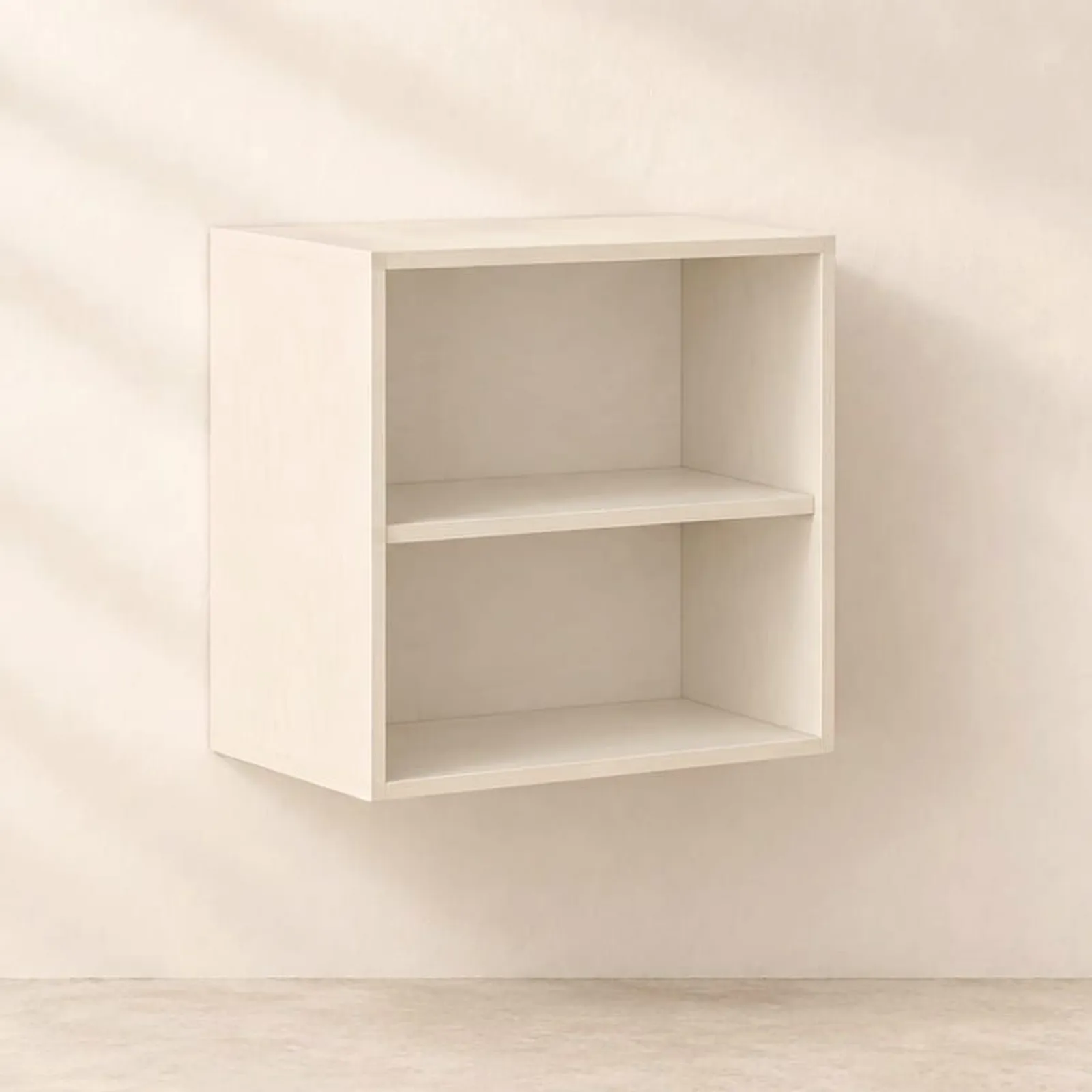 Vägghylla Lind Kritvit V - miniatyr 1
