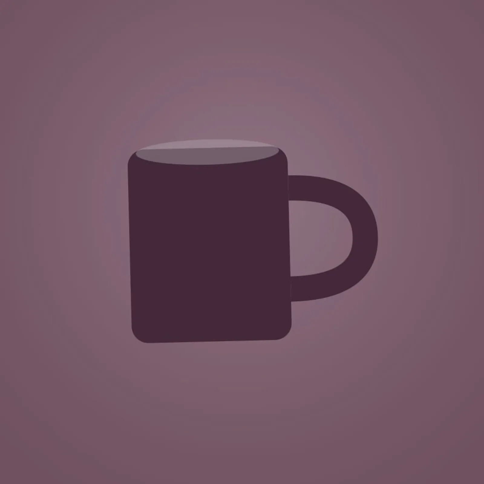 Mugg Hassel Plommon