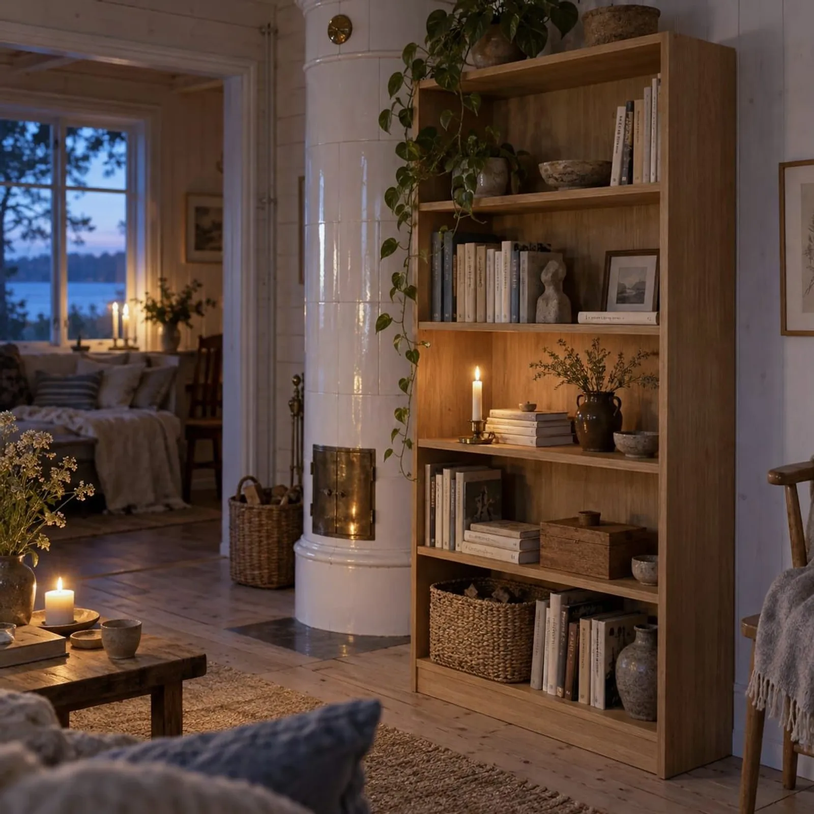 Bibliothèque Videt naturel II - miniature 2