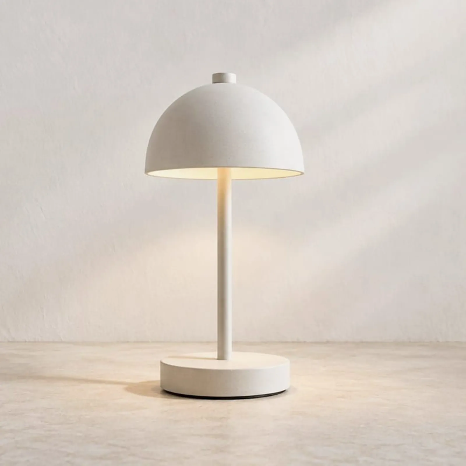 Lampe de table Timjan blanc craie II