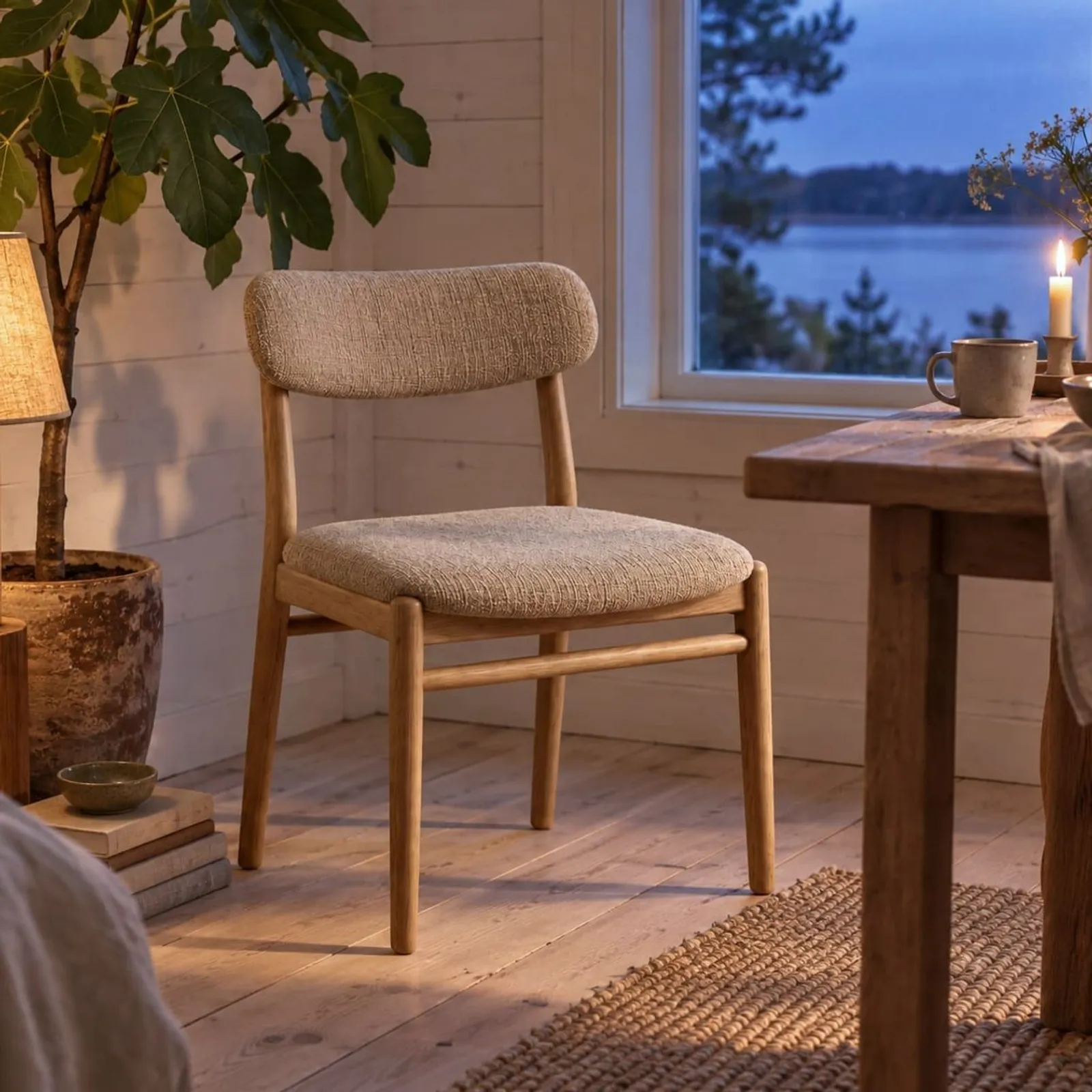 Chaise Pors charbon II - miniature 3