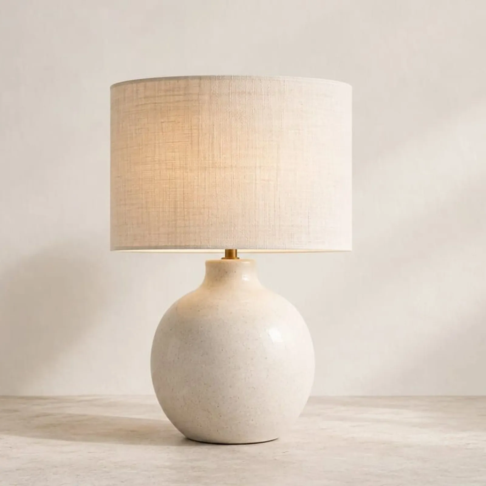 Bordslampa Slån Kritvit - miniatyr 1