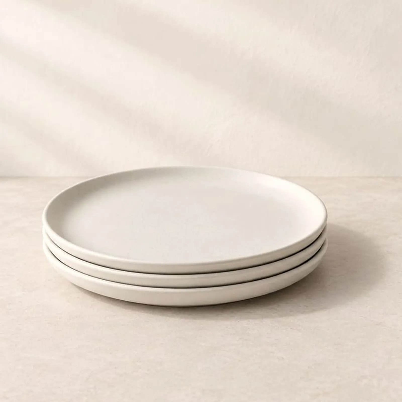 Assiette Korn blanc craie III - miniature 1