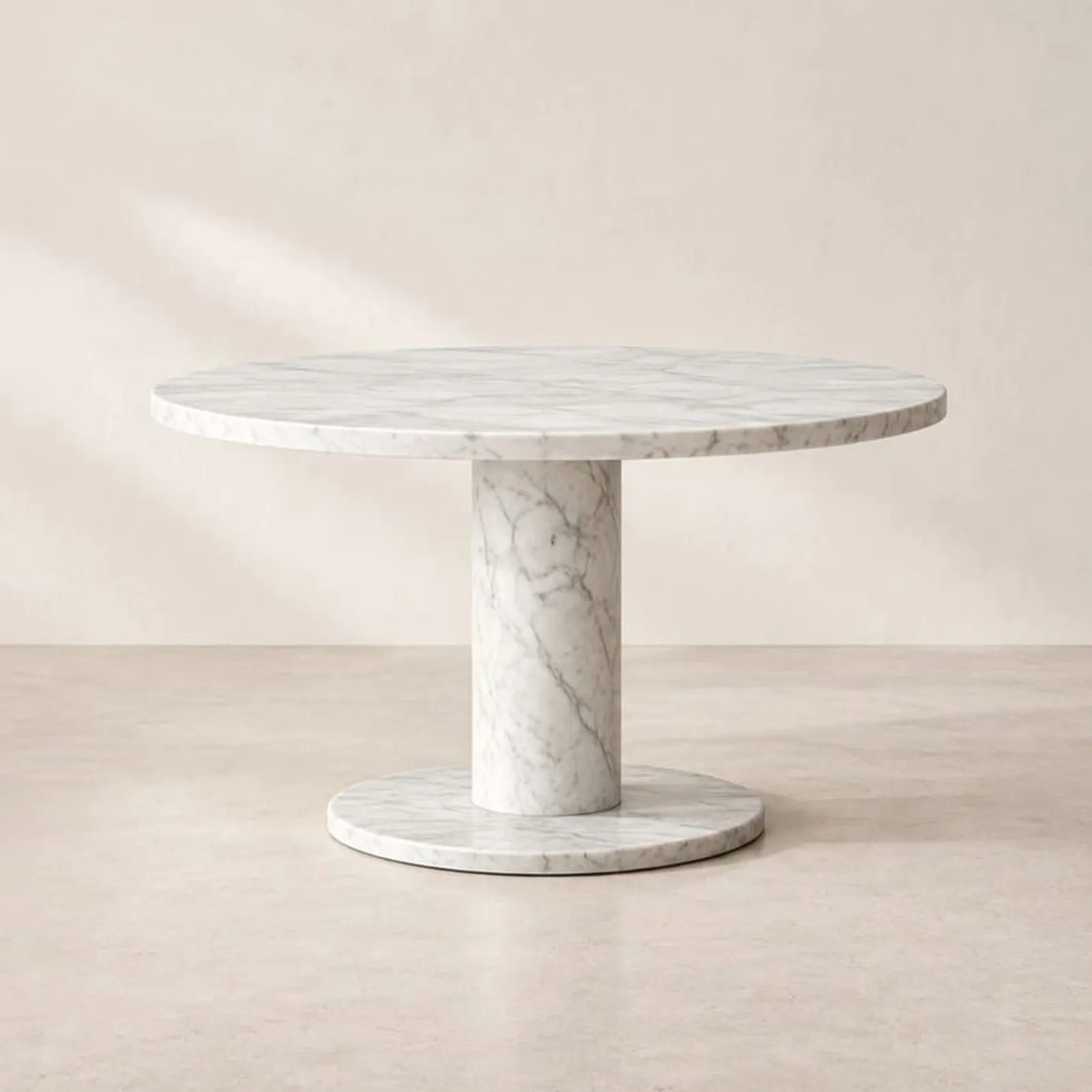 Table à manger Näset blanc craie III - miniature 1