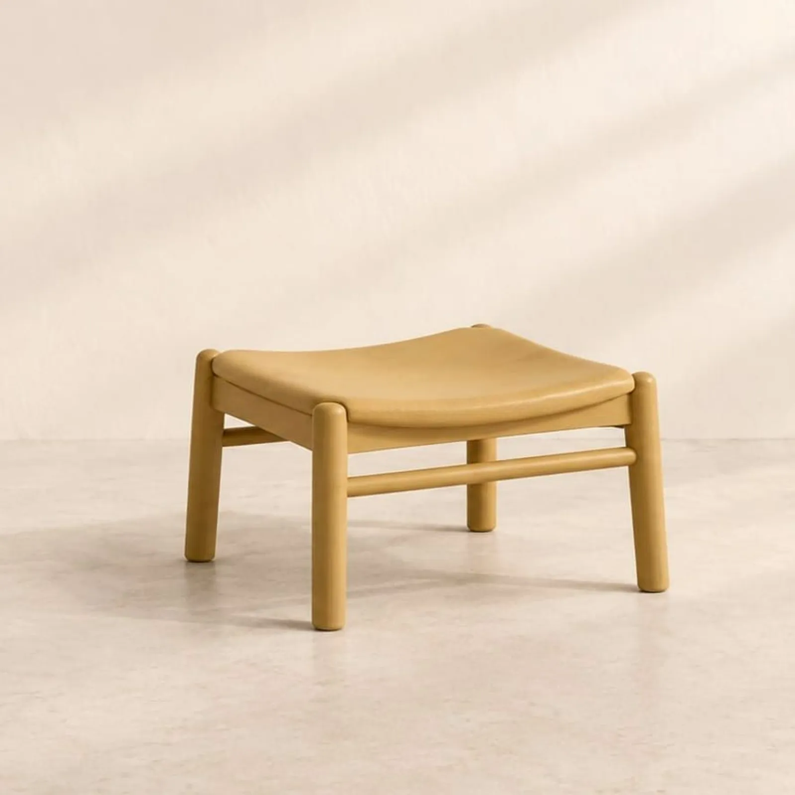 Tabouret Havre ocre - miniature 1
