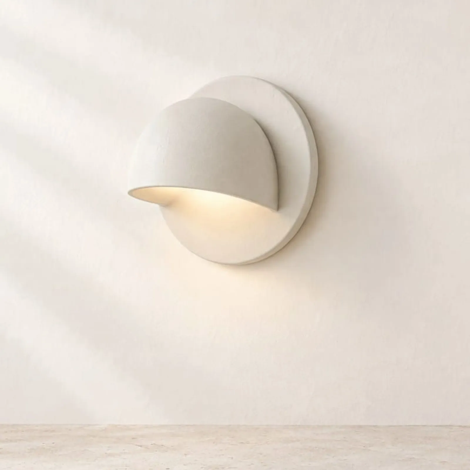 Vägglampa Ljungen Kritvit - miniatyr 1