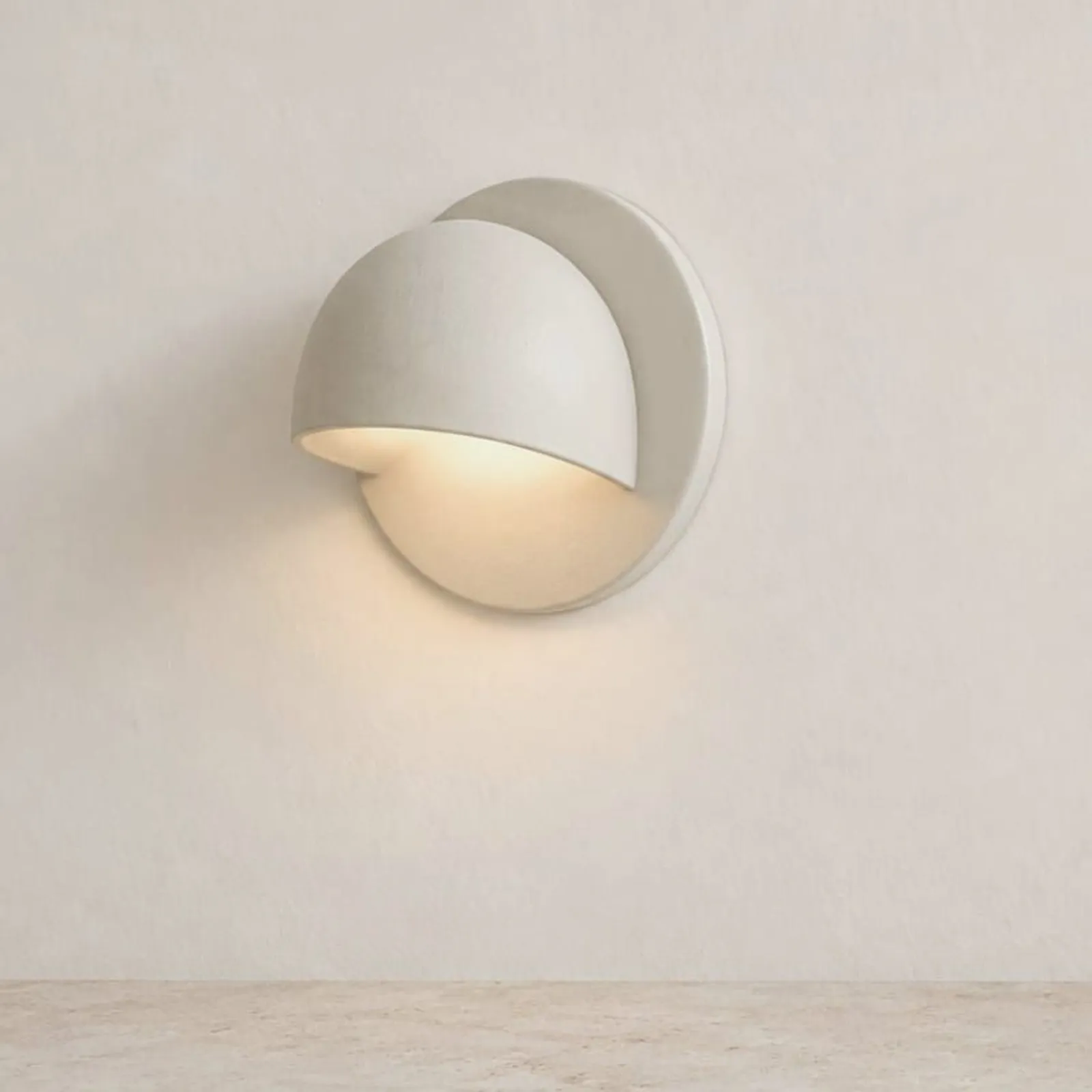 Vägglampa Tjärn Kritvit II - miniatyr 2