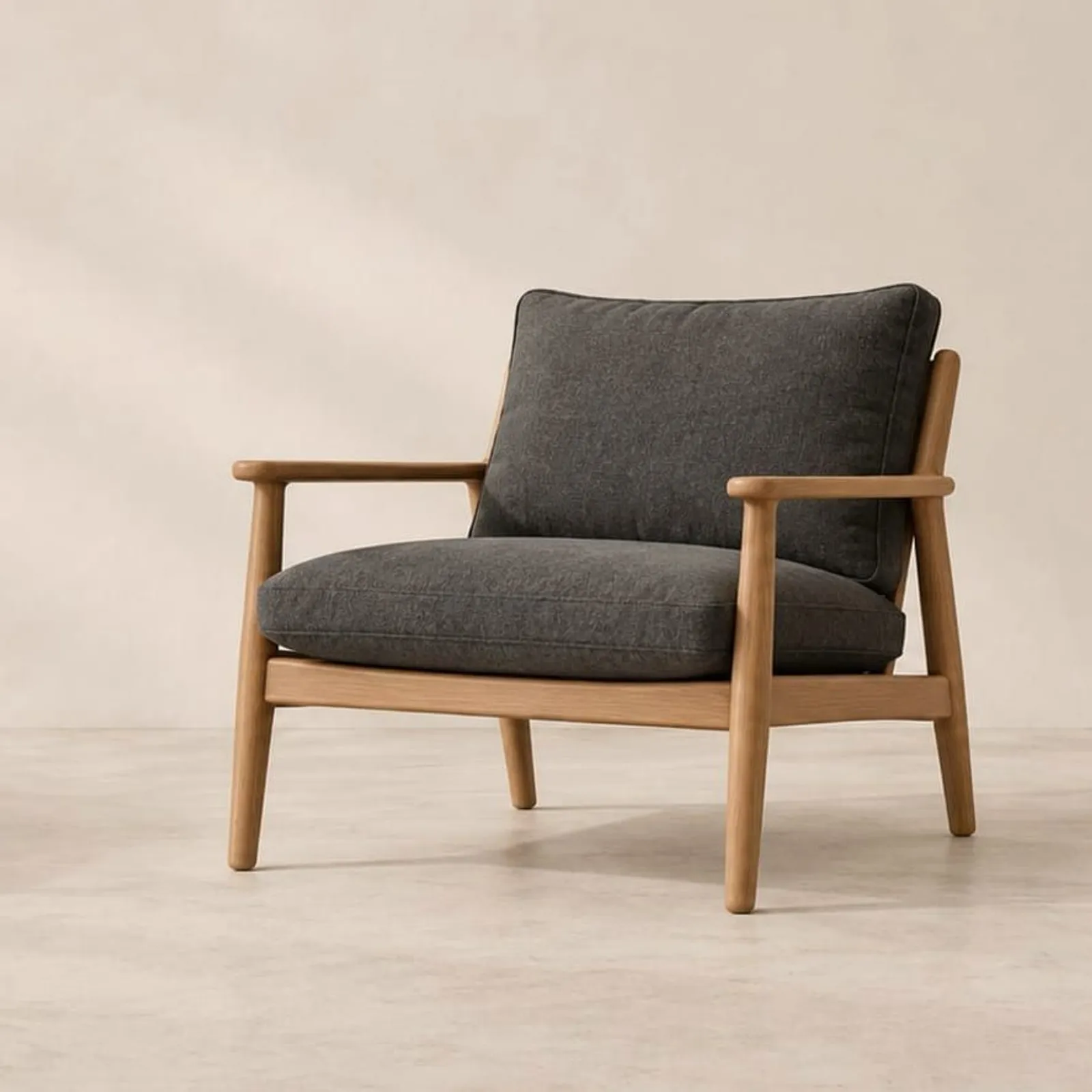 Fauteuil Korn en laine - miniature 1