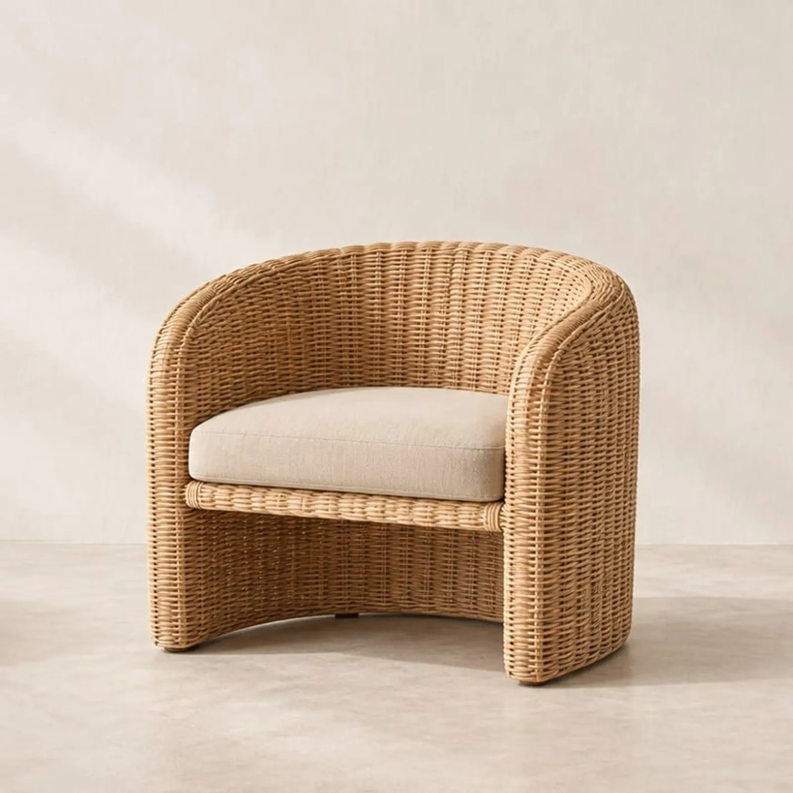 Fauteuil Bryggan naturel - miniature 1