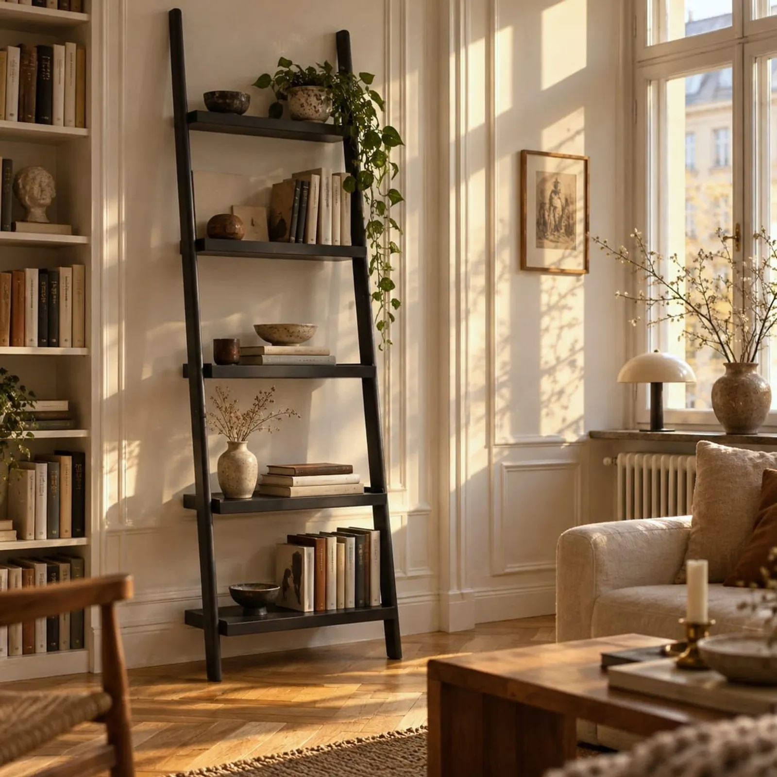 Bibliothèque Rönn en acier - miniature 2
