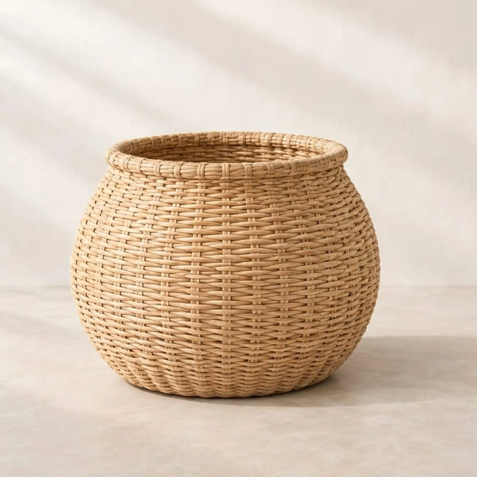 Panier Vall en rotin