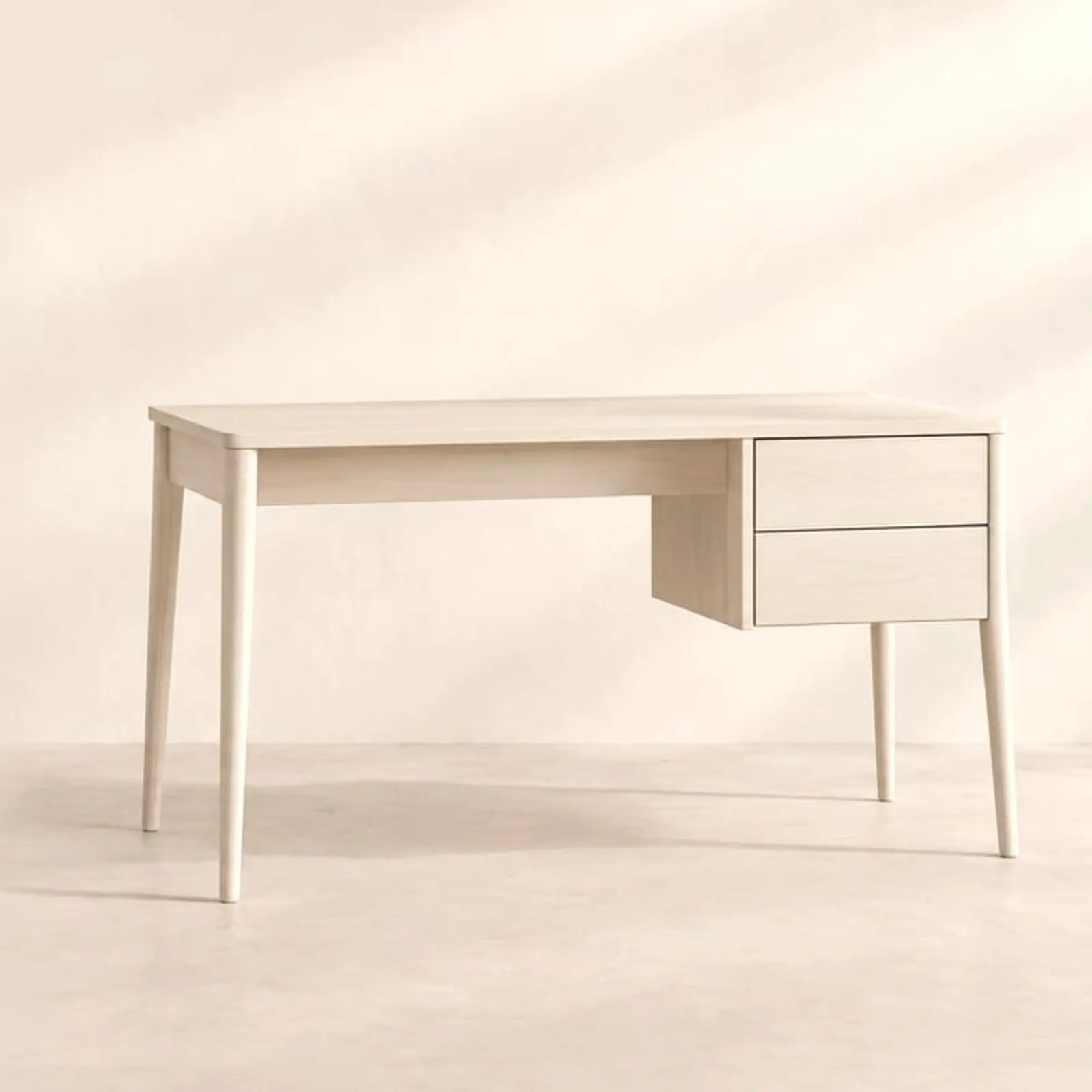 Bureau Kvarn blanc craie