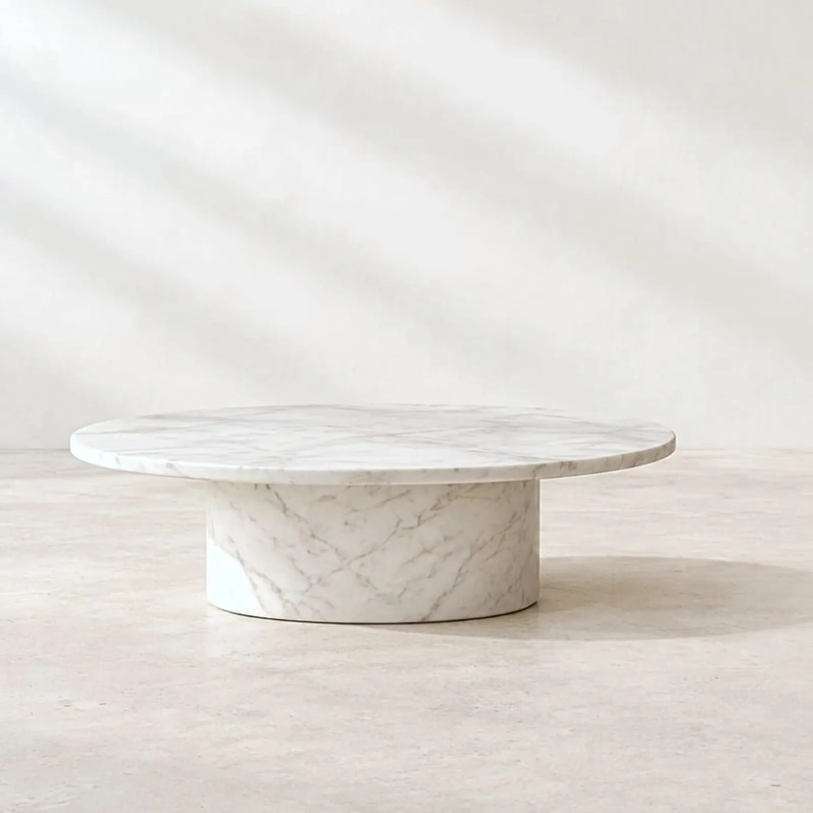 Table basse Råg blanc craie II - miniature 1