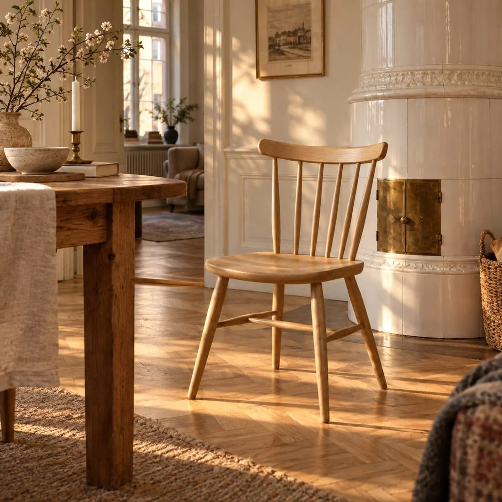 Chaise Havre charbon II - miniature 2