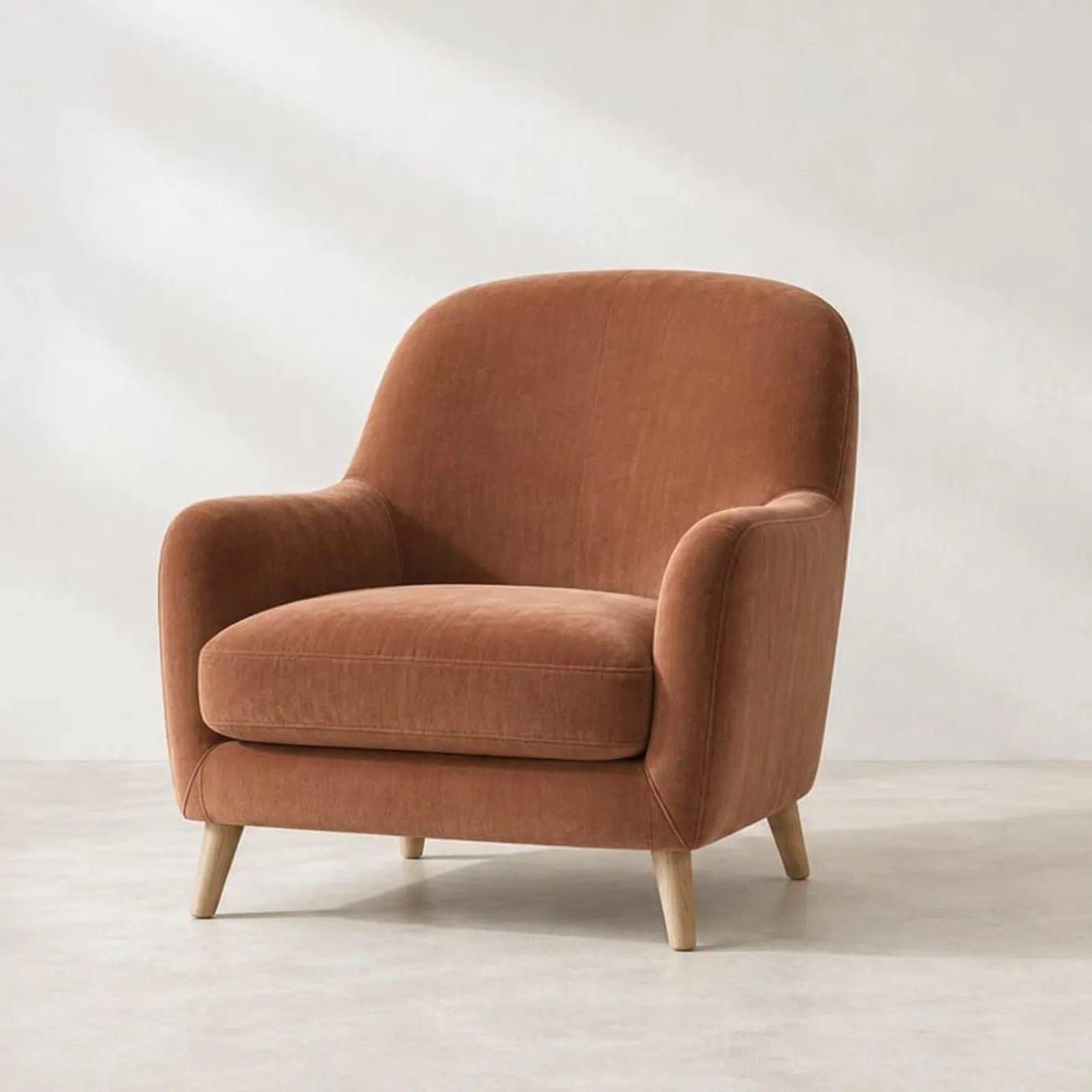 Fauteuil Kvarn en velours
