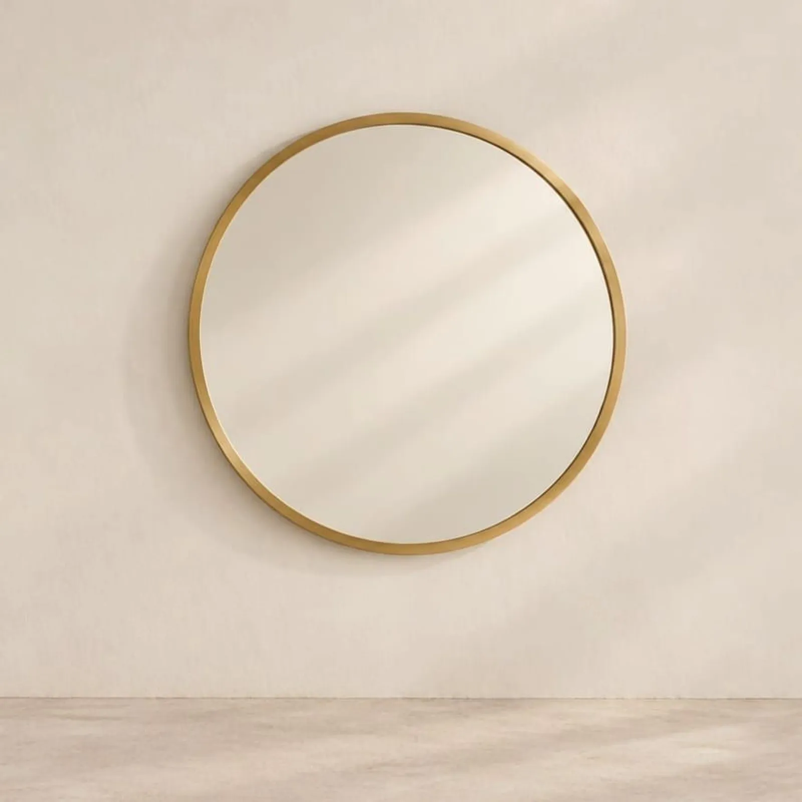 Miroir Linet ocre