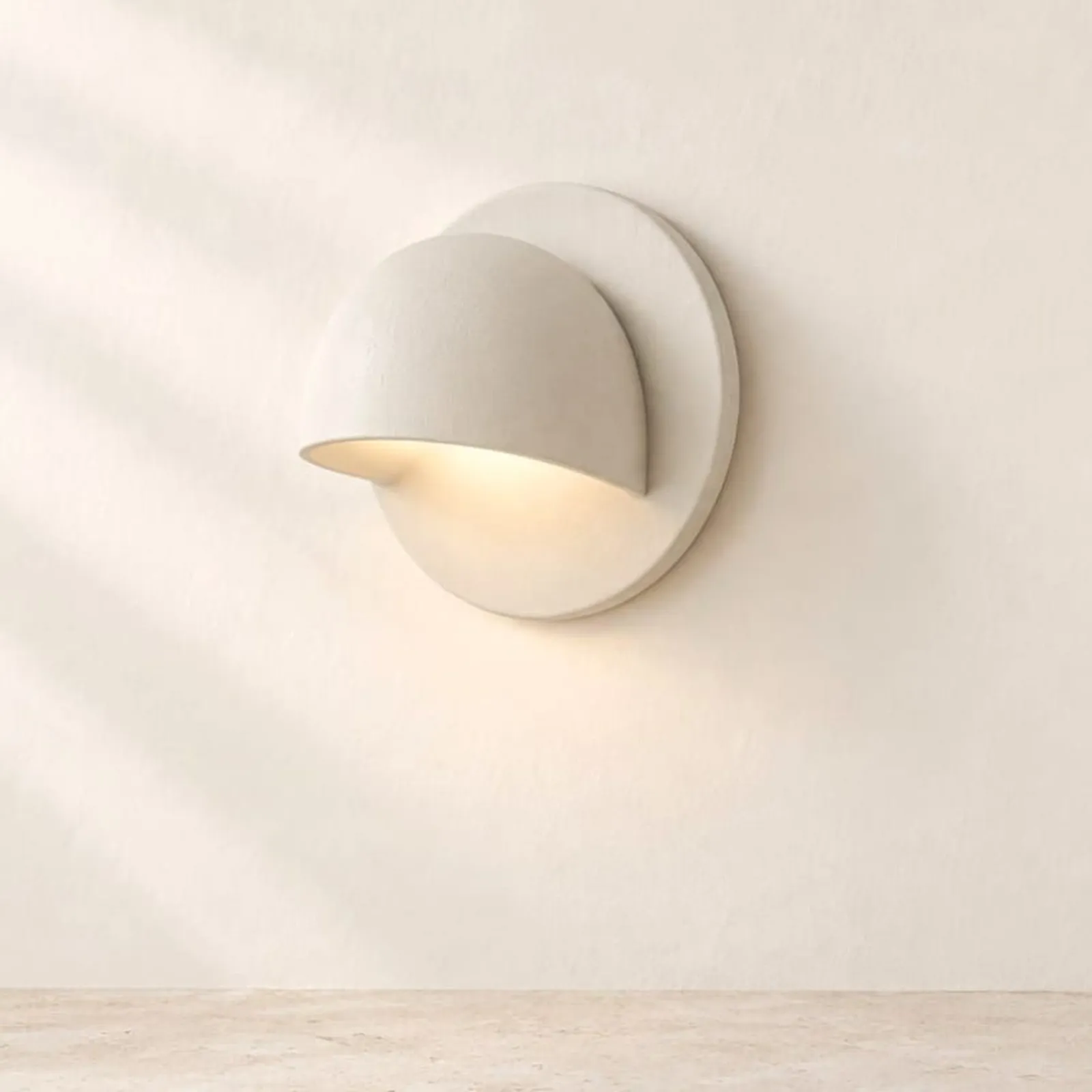 Vägglampa Lin Kritvit III - miniatyr 1