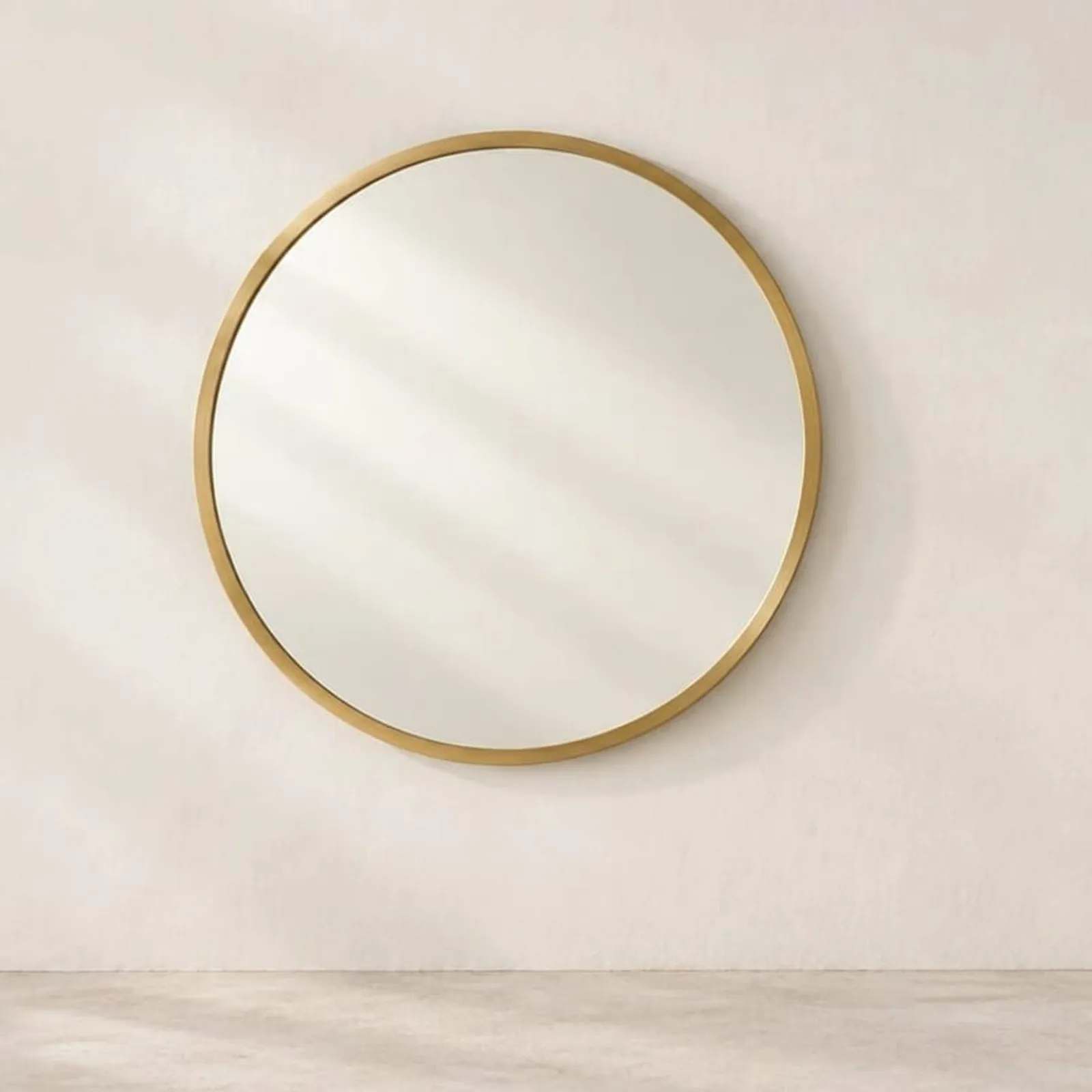 Miroir Sarek ocre